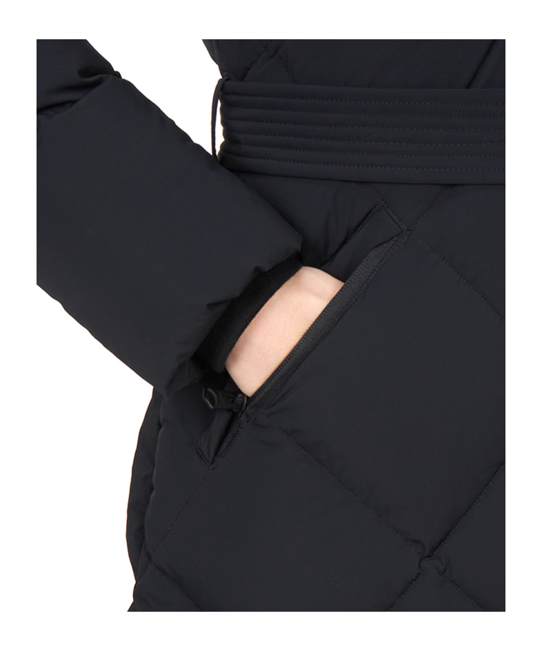 Mackage Long-sleeved Down Jacket In Black