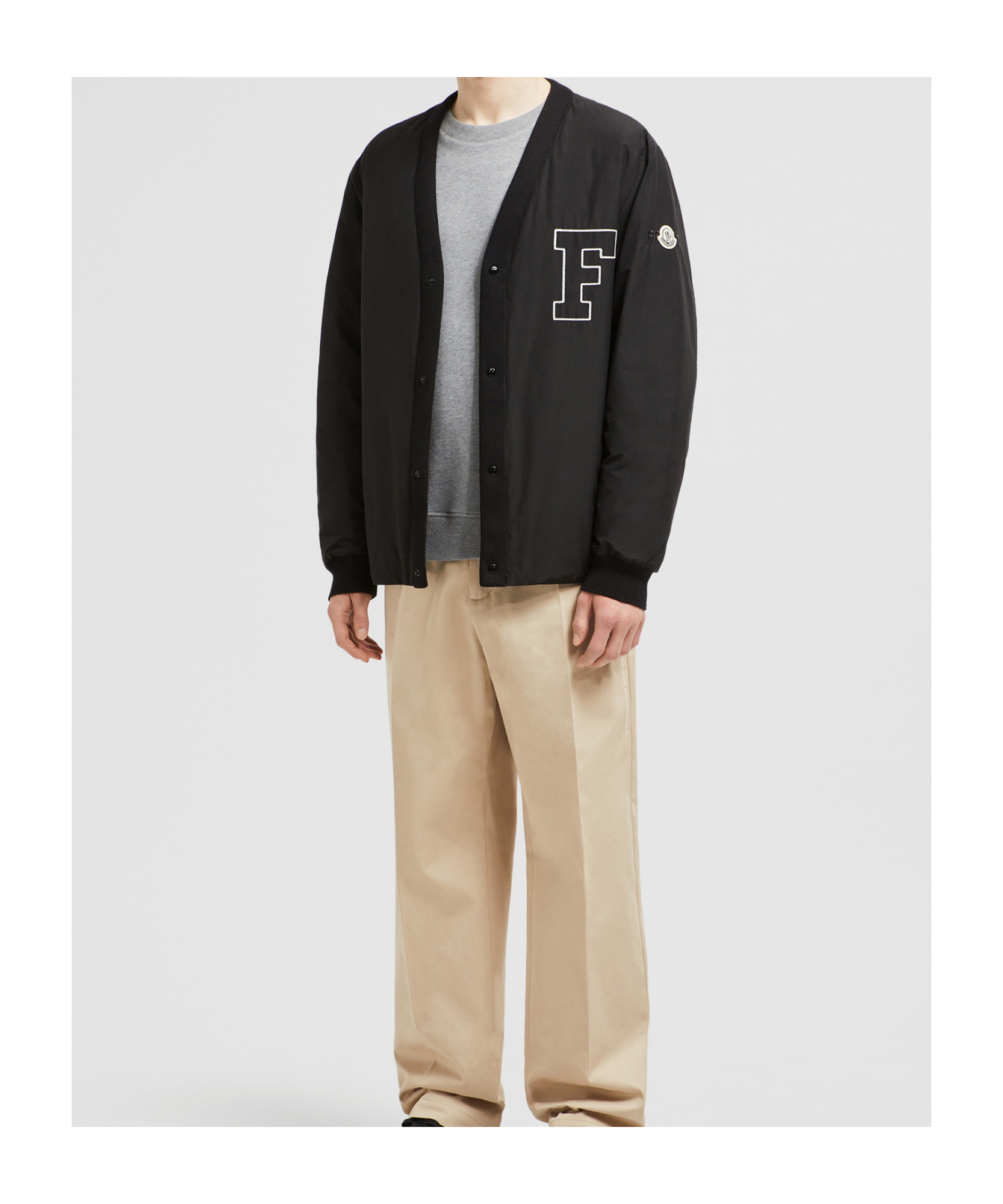 Moncler Genius Moncler X Frgmt Anise Down Jacket In Black