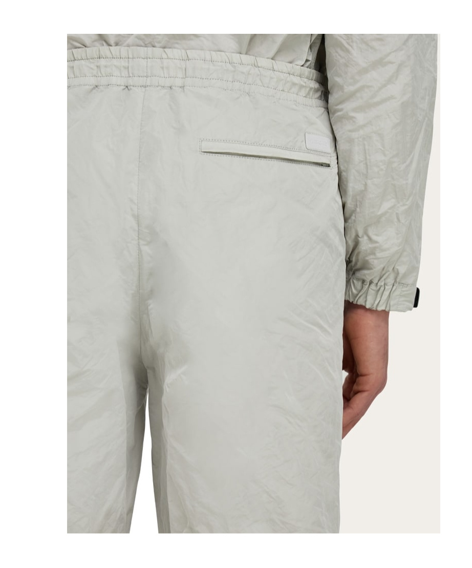 Ferragamo Elastic Waist Jogger Pants In Gray