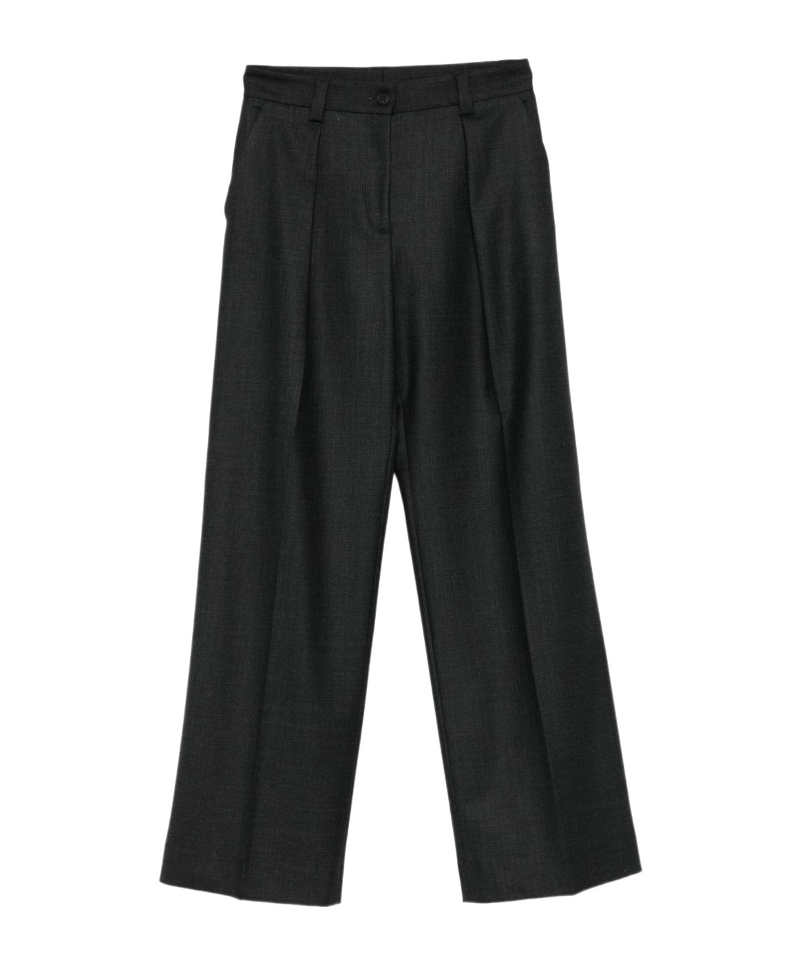 Antonelli Indented Casual Pants In Black