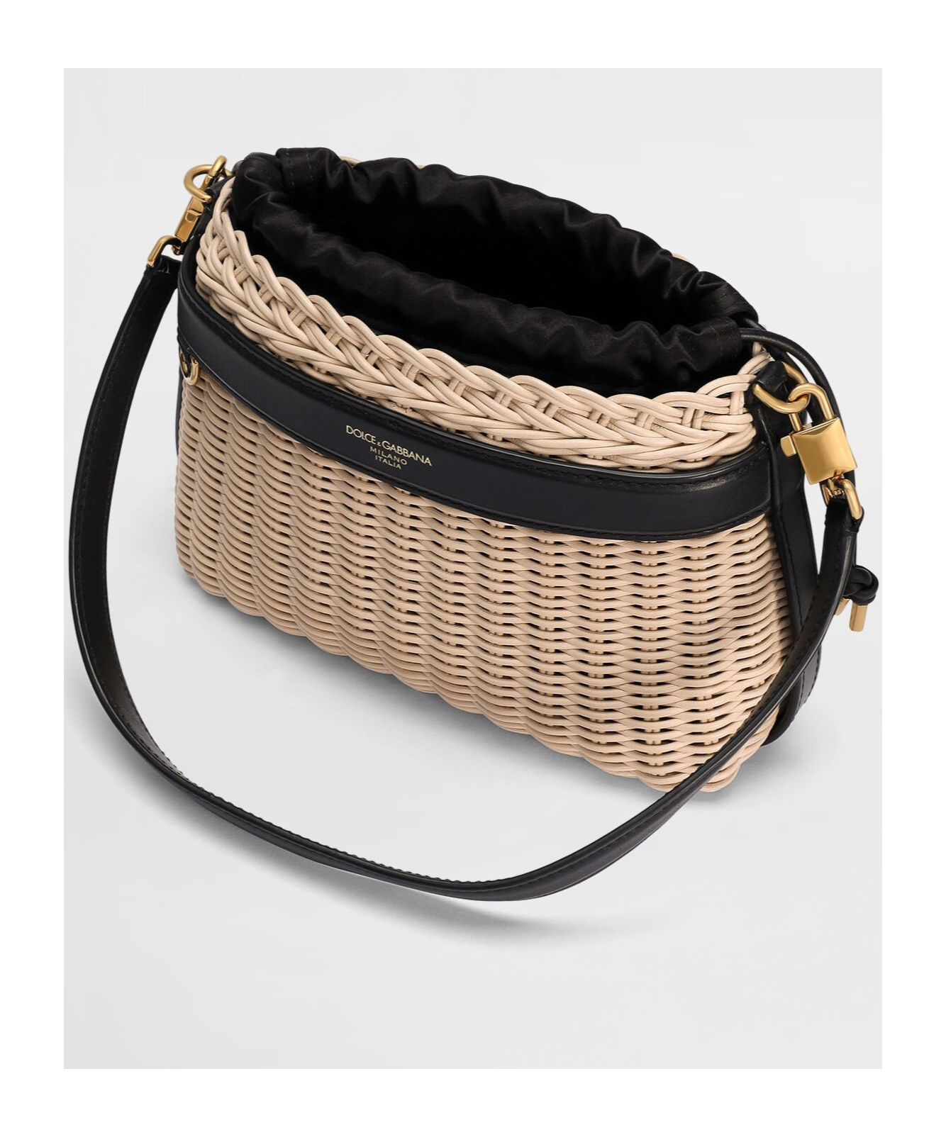 Dolce & Gabbana Small Carla Handbag In Nude