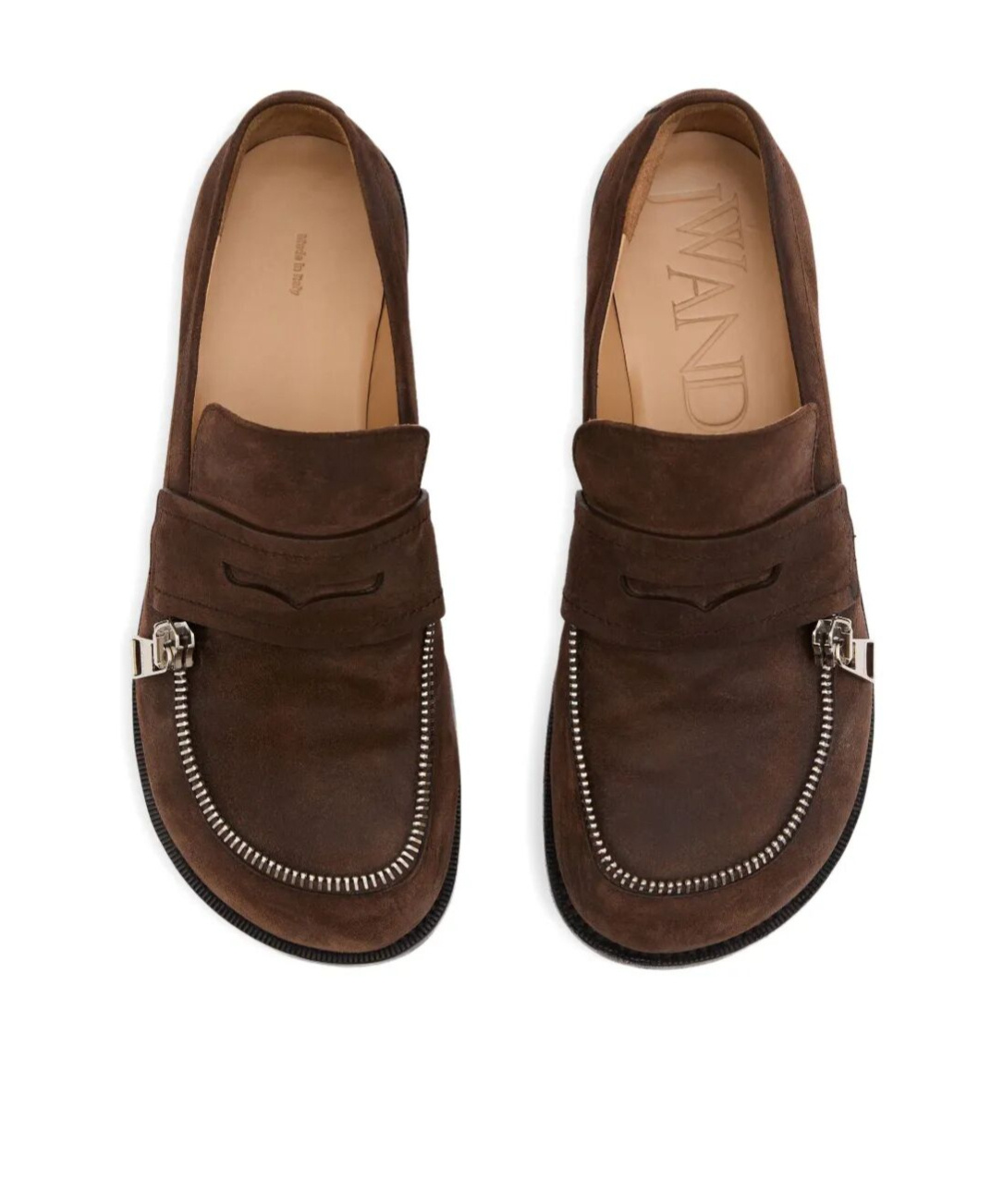 Jw Anderson J. W. Anderson Biker Mocassin W In Brown