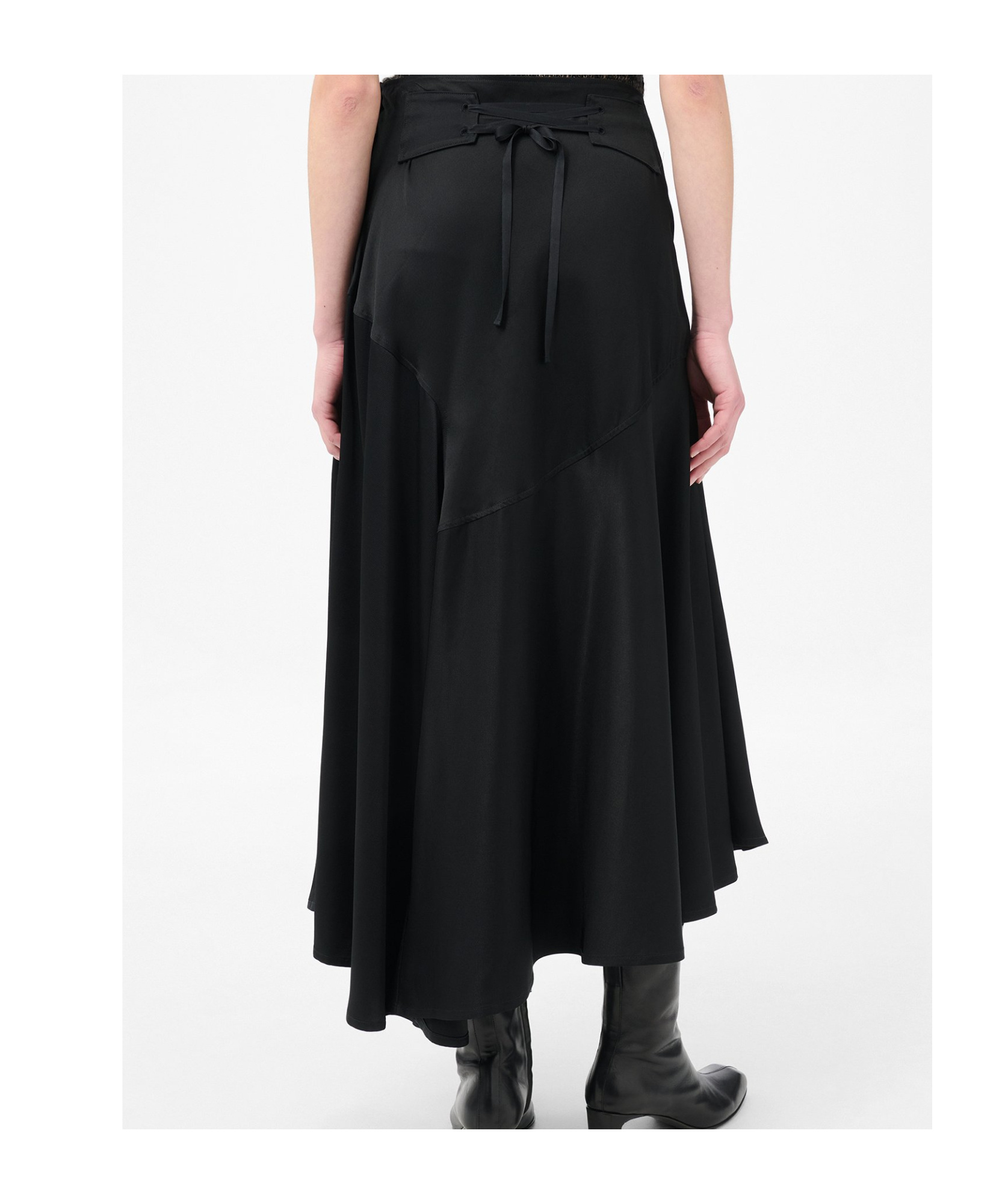 Our Legacy Waltz Asymmetric Skirt In Black