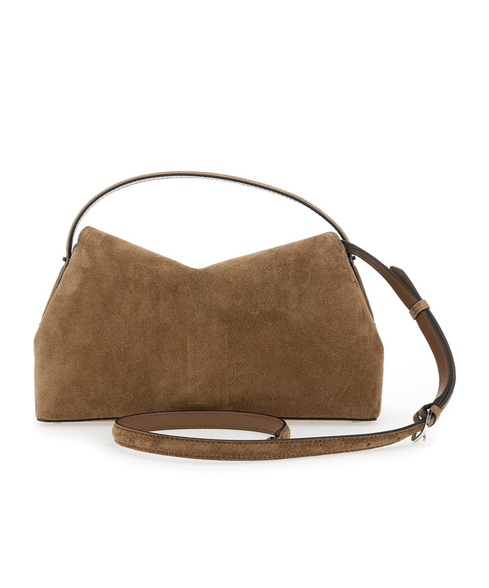 Totême T-lock Shoulder Bag In Brown