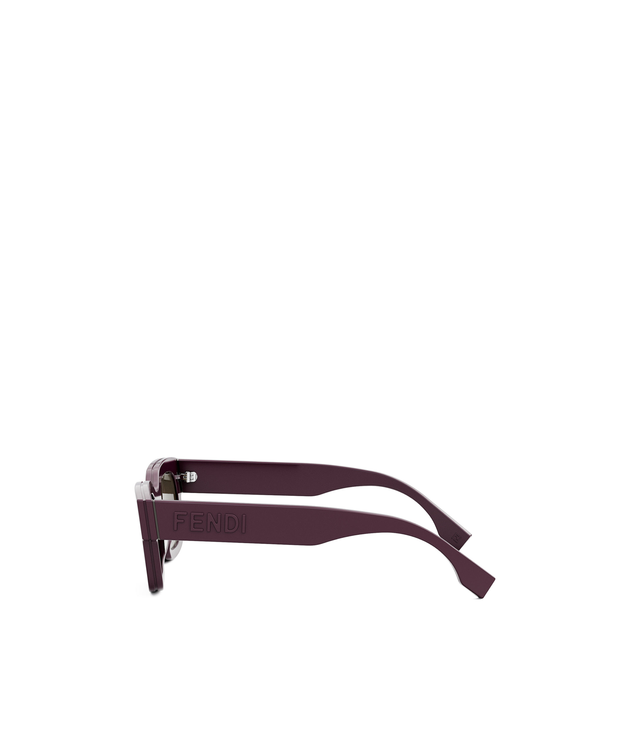 Fendi Logo Sunglasses In Red