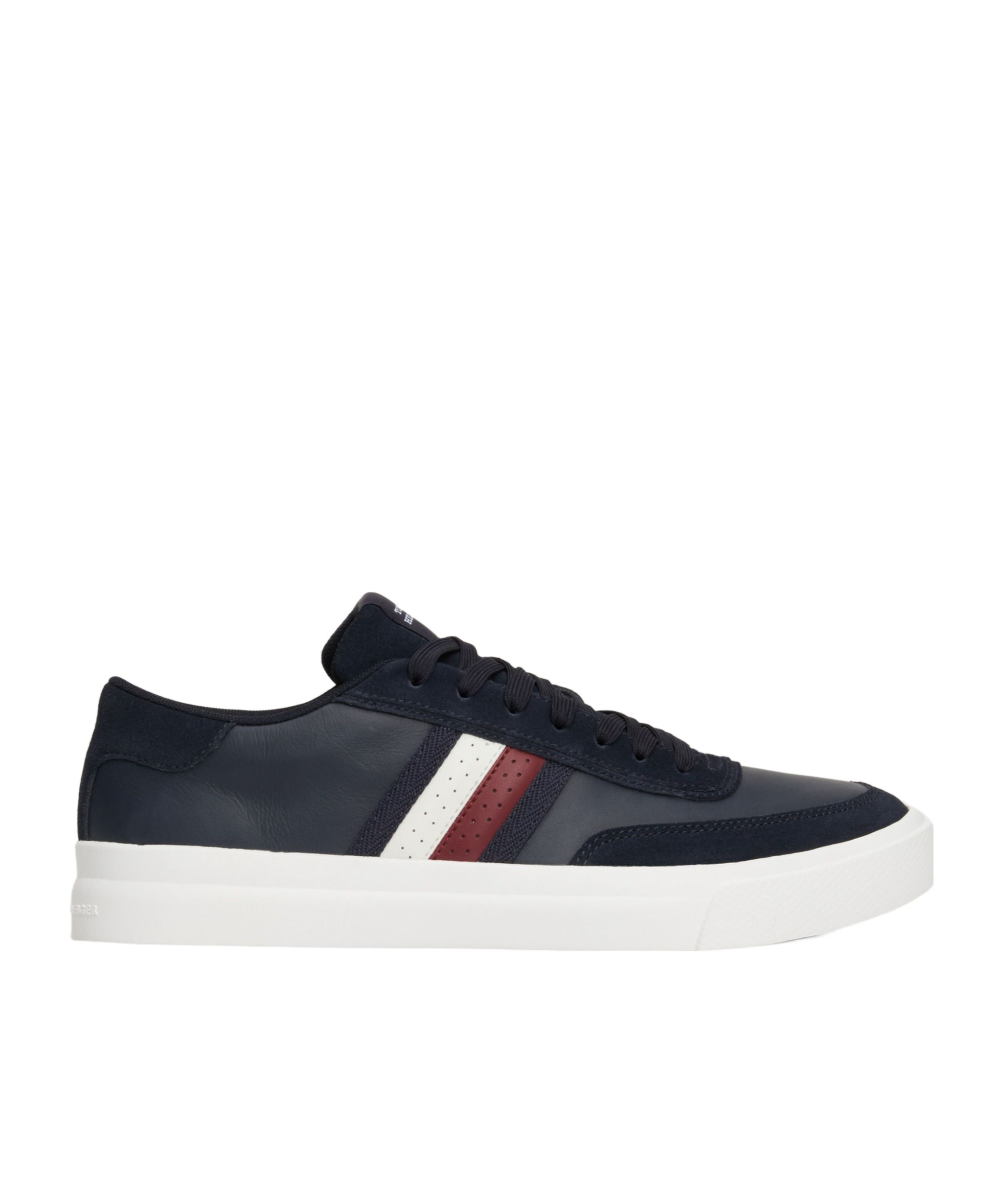 Tommy Hilfiger Round Head Low-cut Casual Shoes In Black