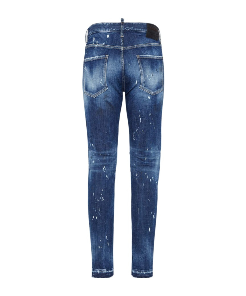 Dsquared2 Stretch Denim Blend Cool Guy Jeans In Blue