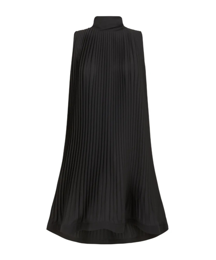 P.a.r.o.s.h Plisse' Dress In Black