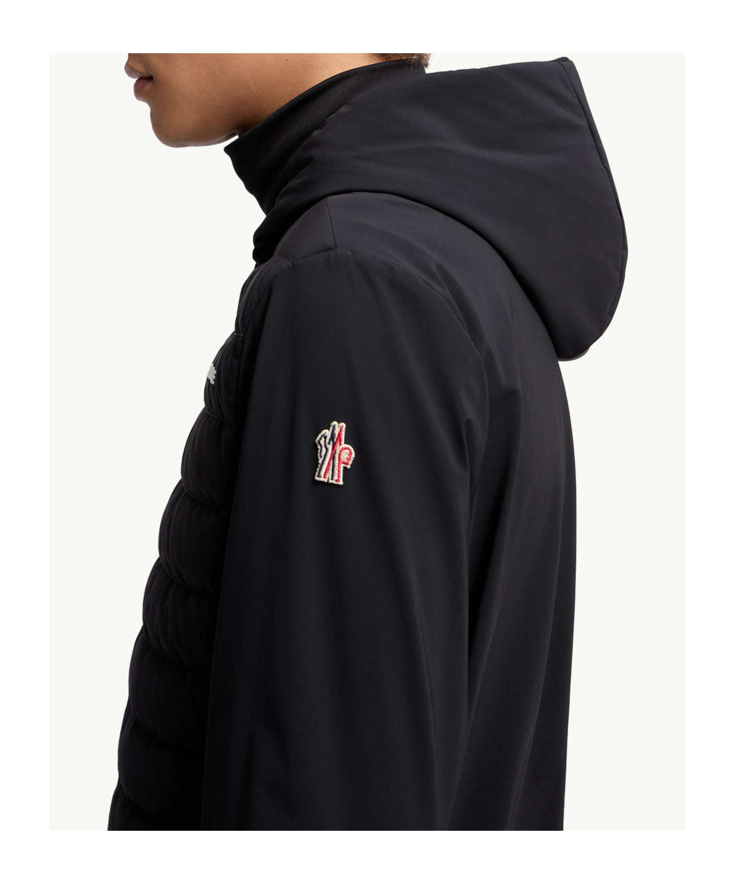Moncler Hooded Quilted Nylon Down Outerwear In Black