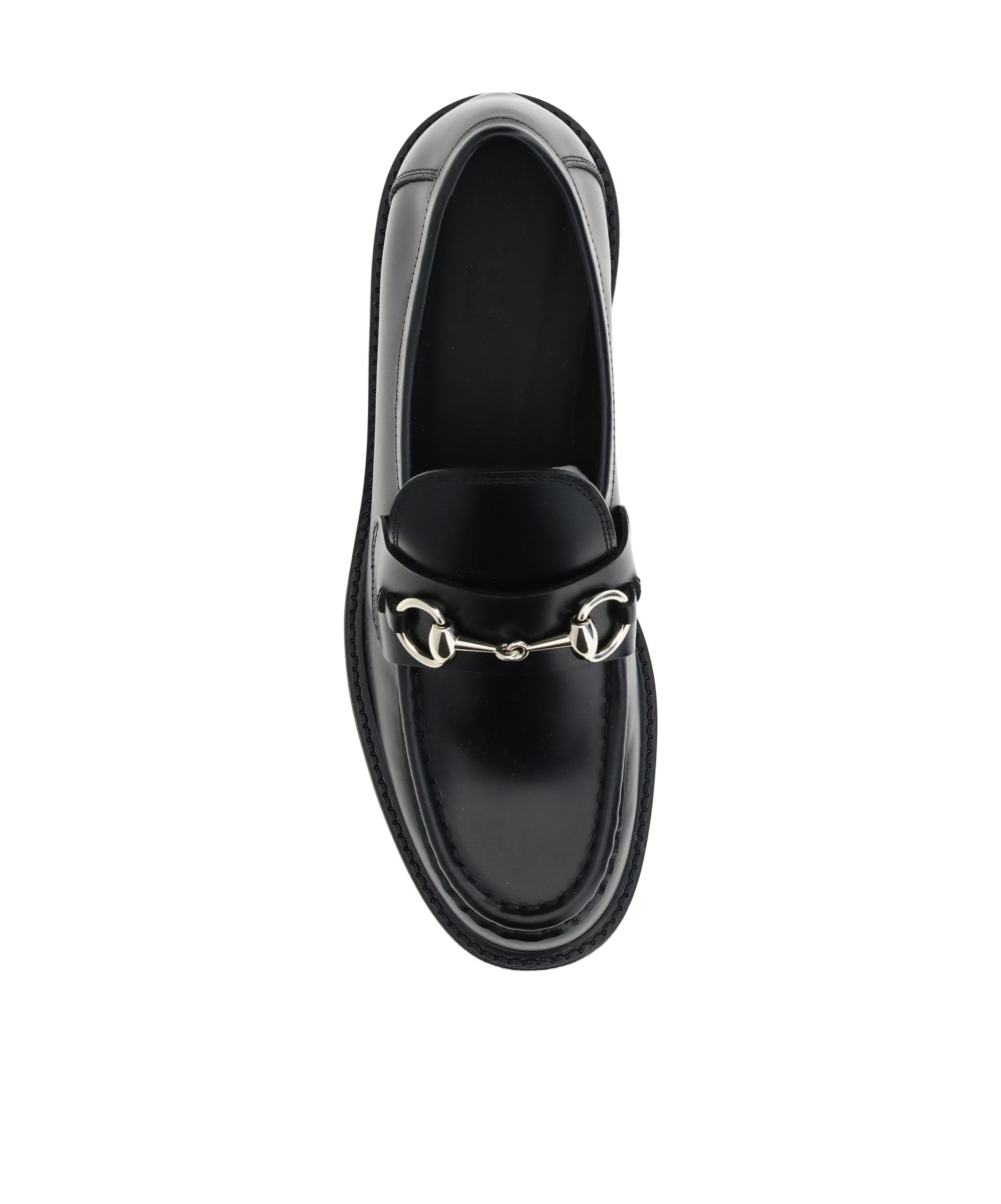 Gucci Horsebit Detail Slip-on Loafers In Black