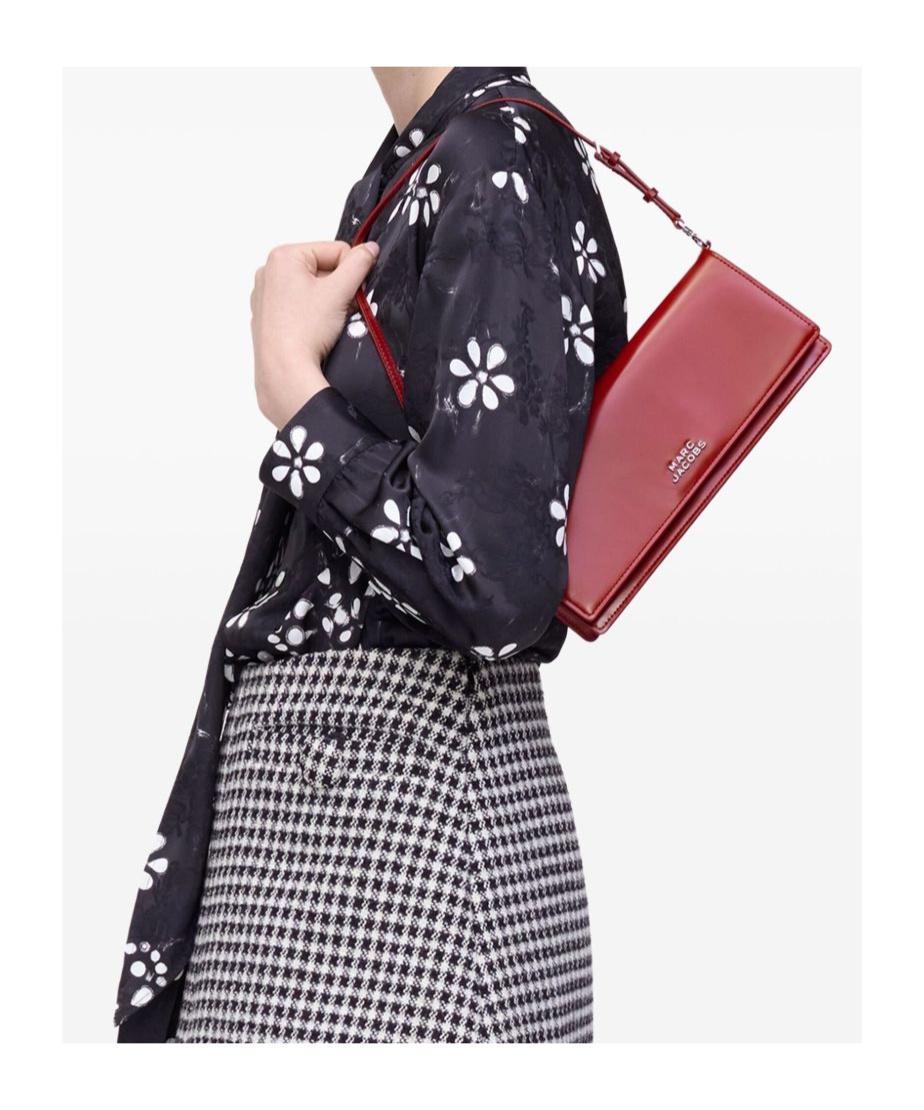 Marc Jacobs The Glam Mirror Shoulder Bag In Red