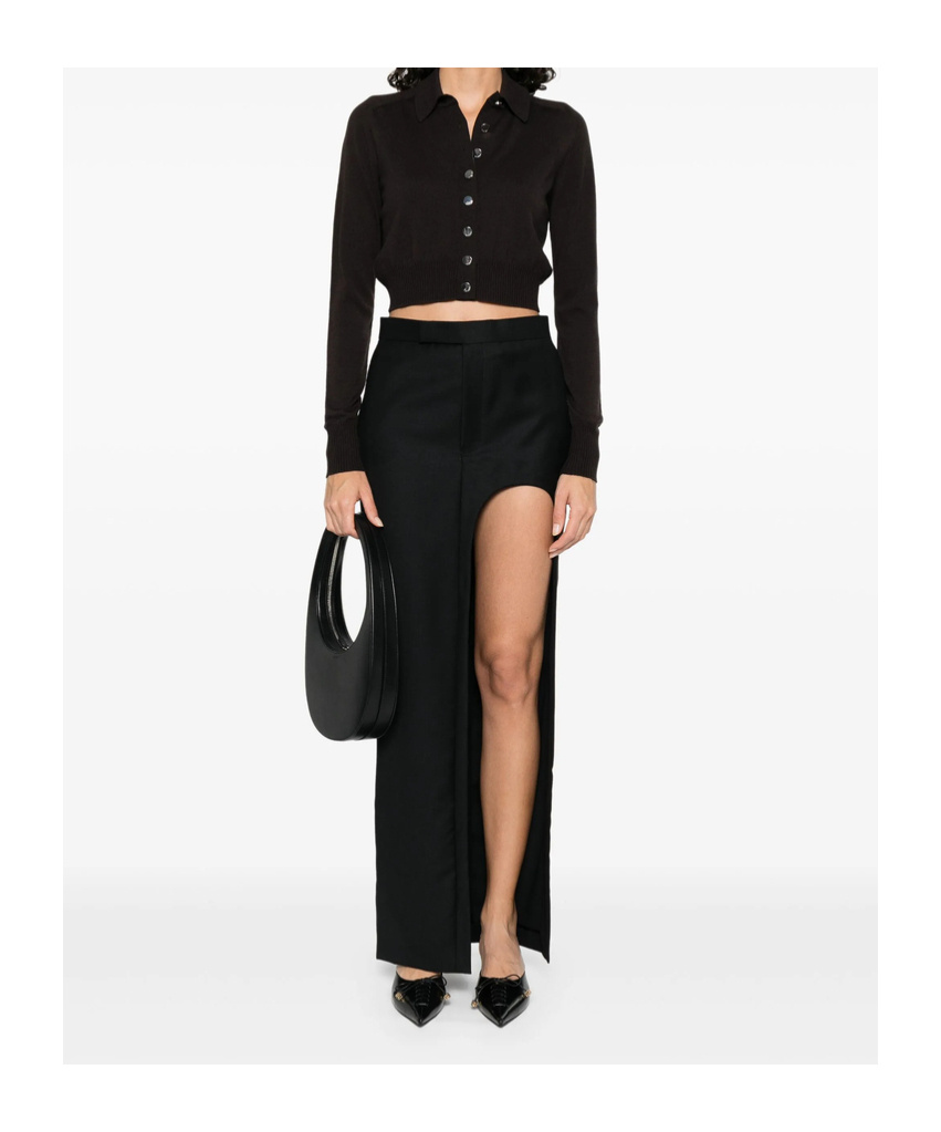 Sportmax Long-sleeved Knitted Jacket