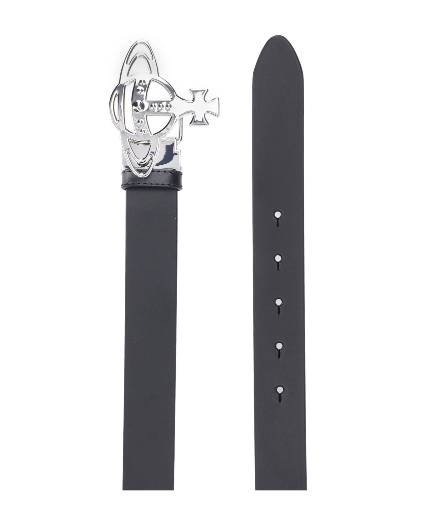 Vivienne Westwood 'line Orb' Belt In Black
