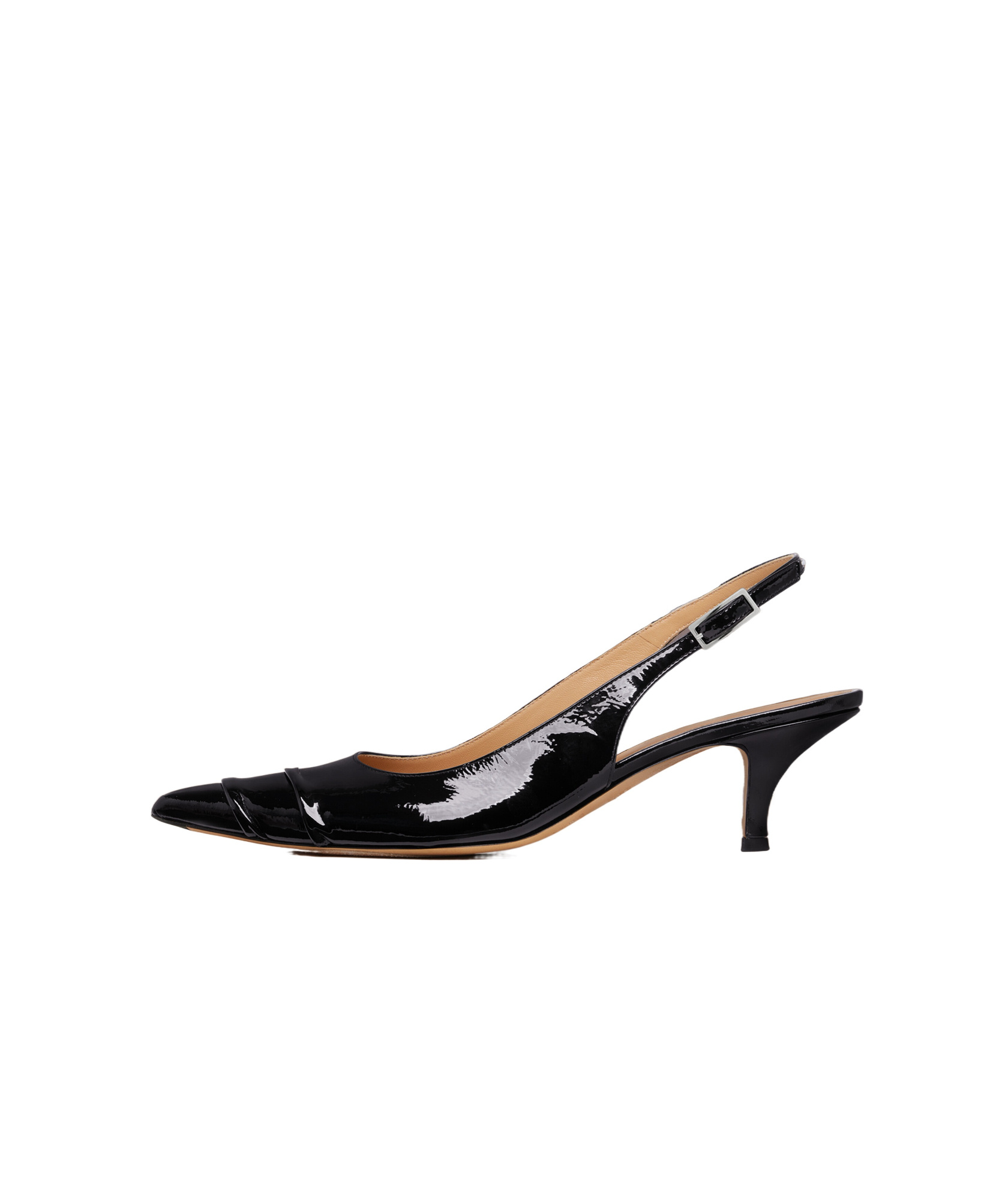 Maison Margiela Kinkies Slingback In Black