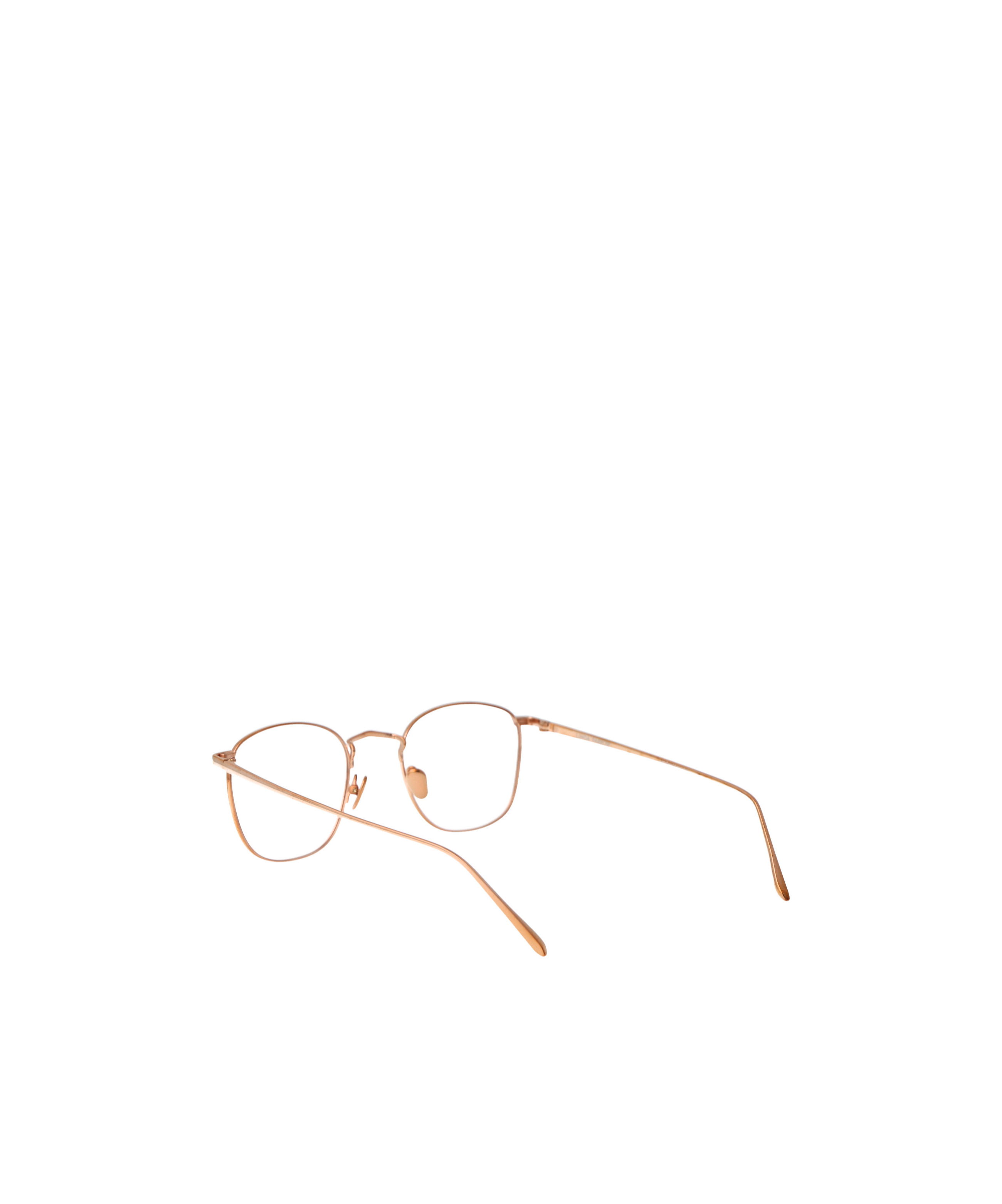 Linda Farrow Simon Square Frame Glasses In White