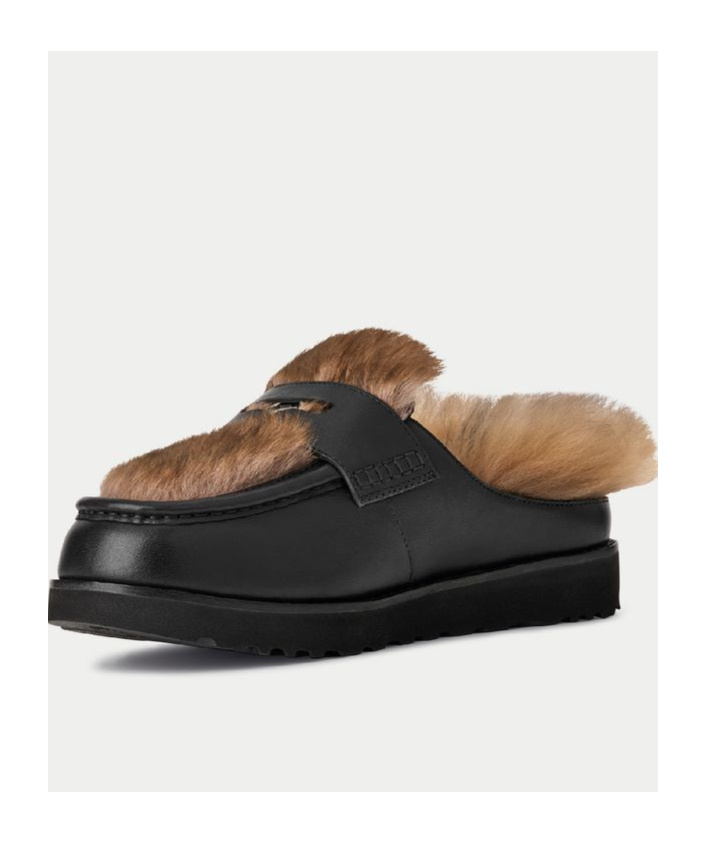 Shop Ugg Ambush Loafers In Black