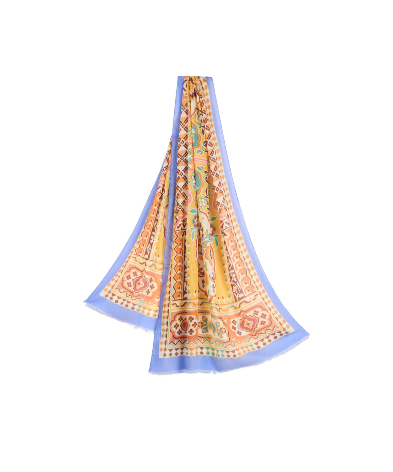 Etro Silk-blend Scarf With Print