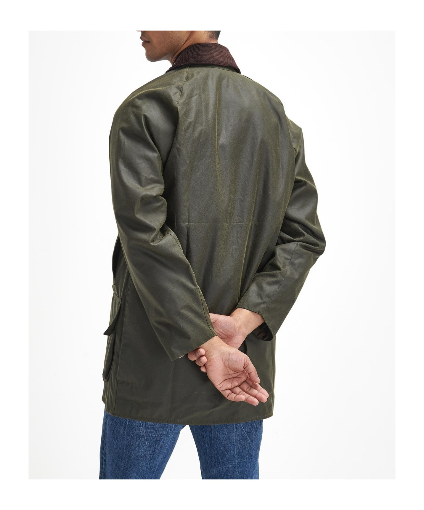 Barbour Beaufort Zipper Jacket In Green