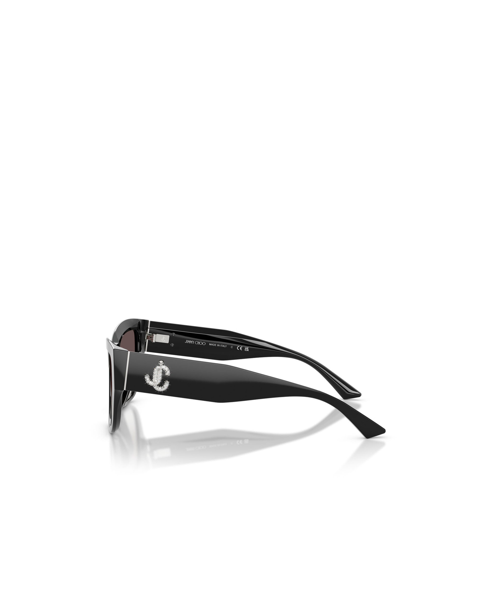 Jimmy Choo Eyewear Square Frame Sunglasses In Black