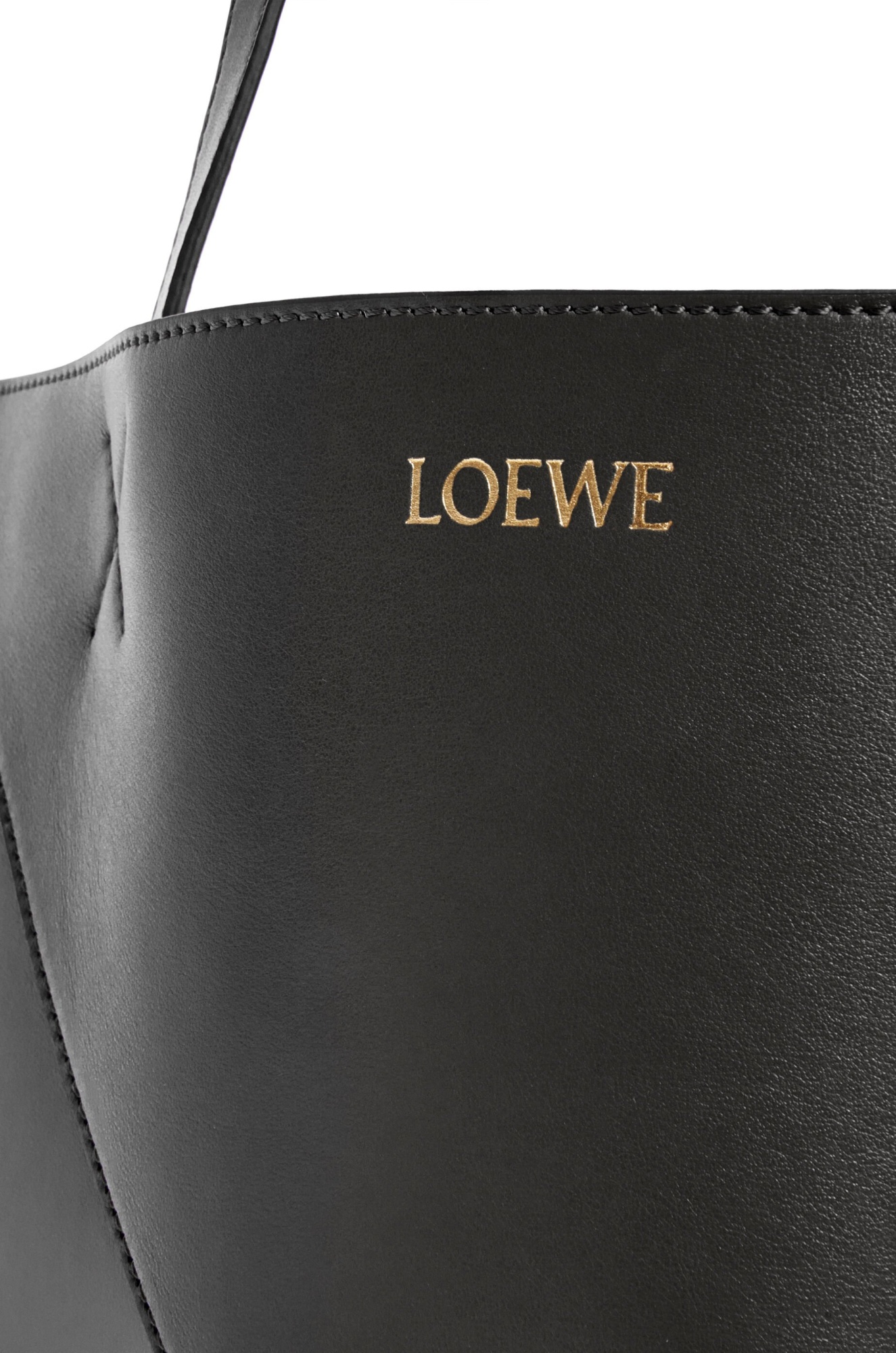 Loewe Puzzle Fold Folding Todd Bag In Black
