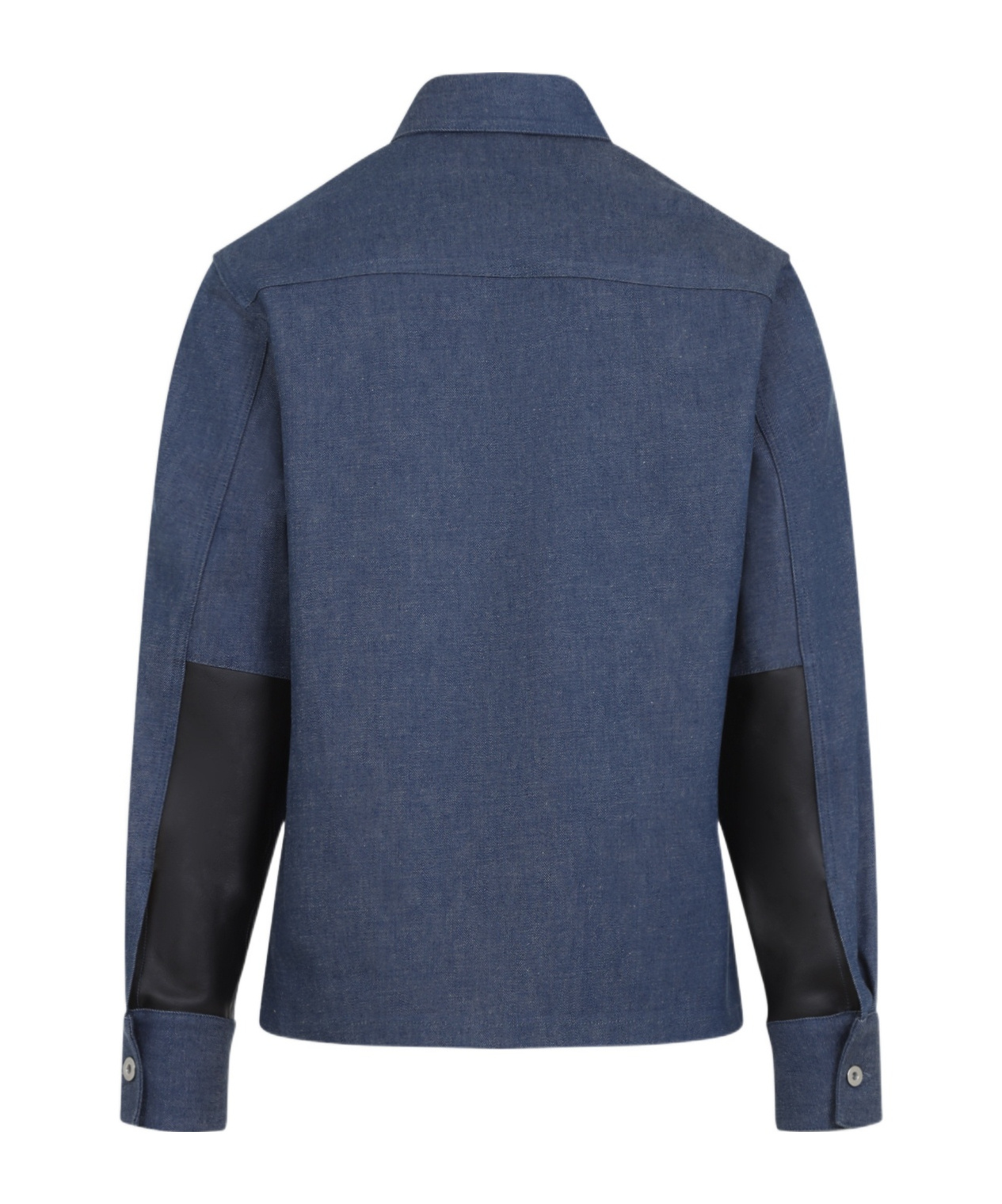 JIL SANDER COTTON DENIM OVERSHIRT