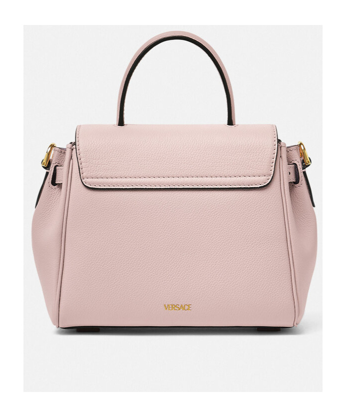 Shop Versace Small La Medusa Tote Bag In Pink
