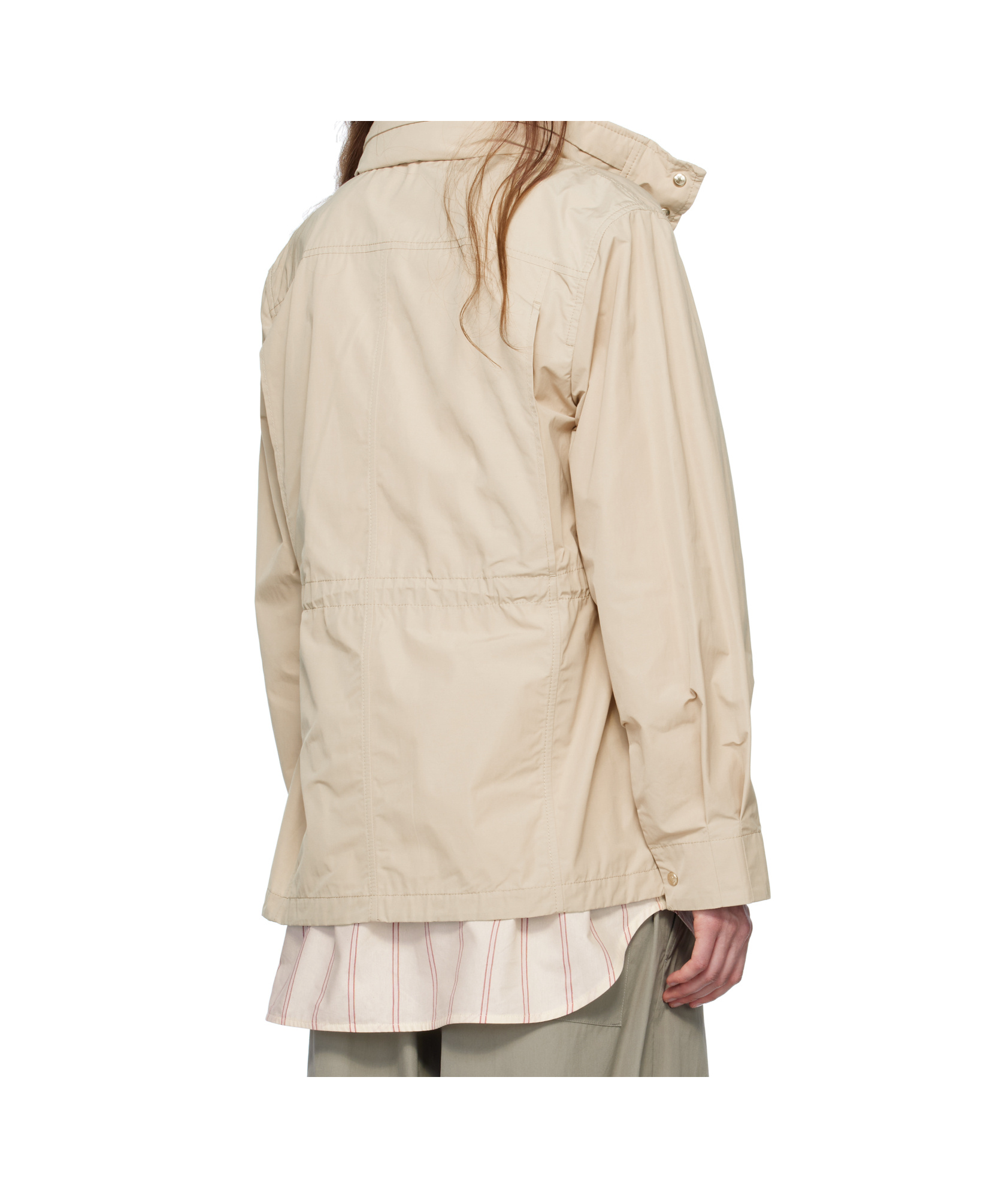 Moncler Beige Agax Jacket In Beige