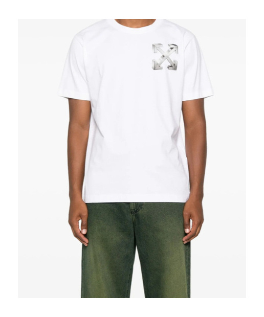 Off-white Short-sleeved T-shirt In White