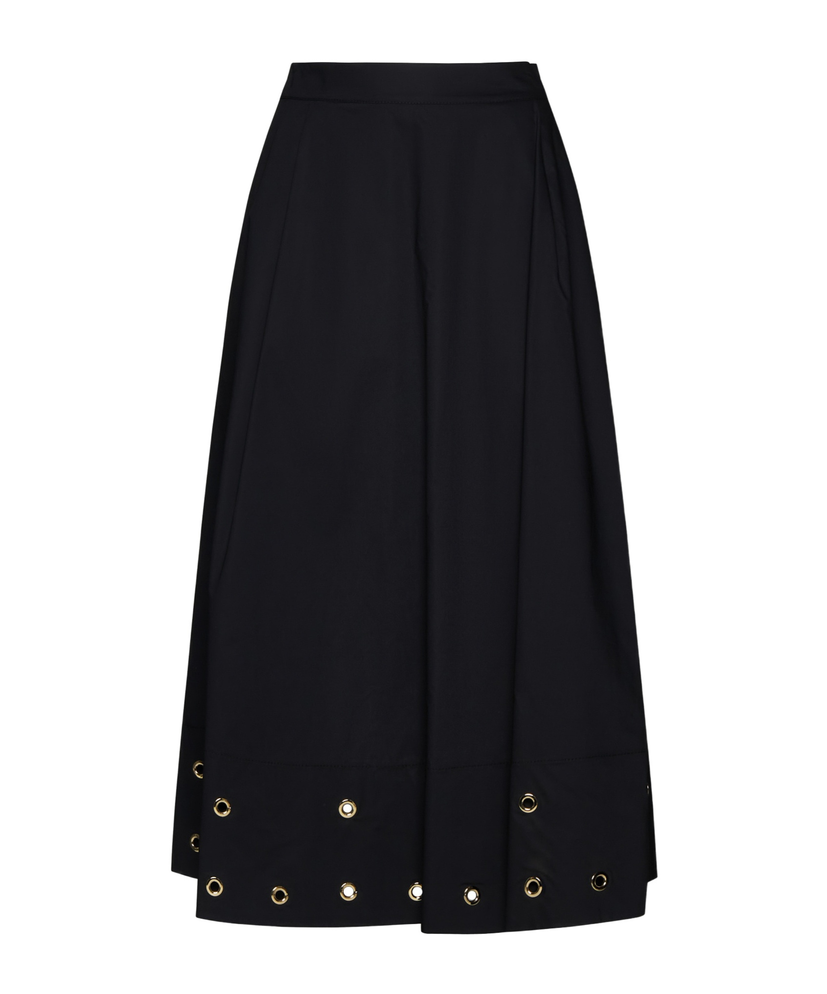 Kaos Eyelet Midi Skirt