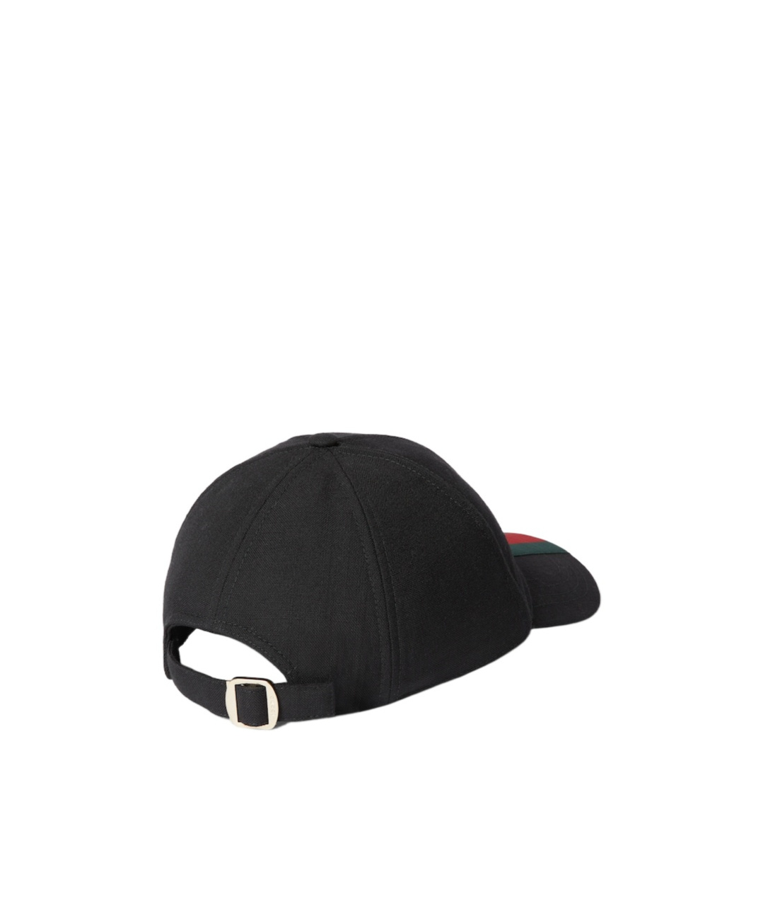 Gucci Original Gg Fabric Baseball Cap With Web Ribbon In Black