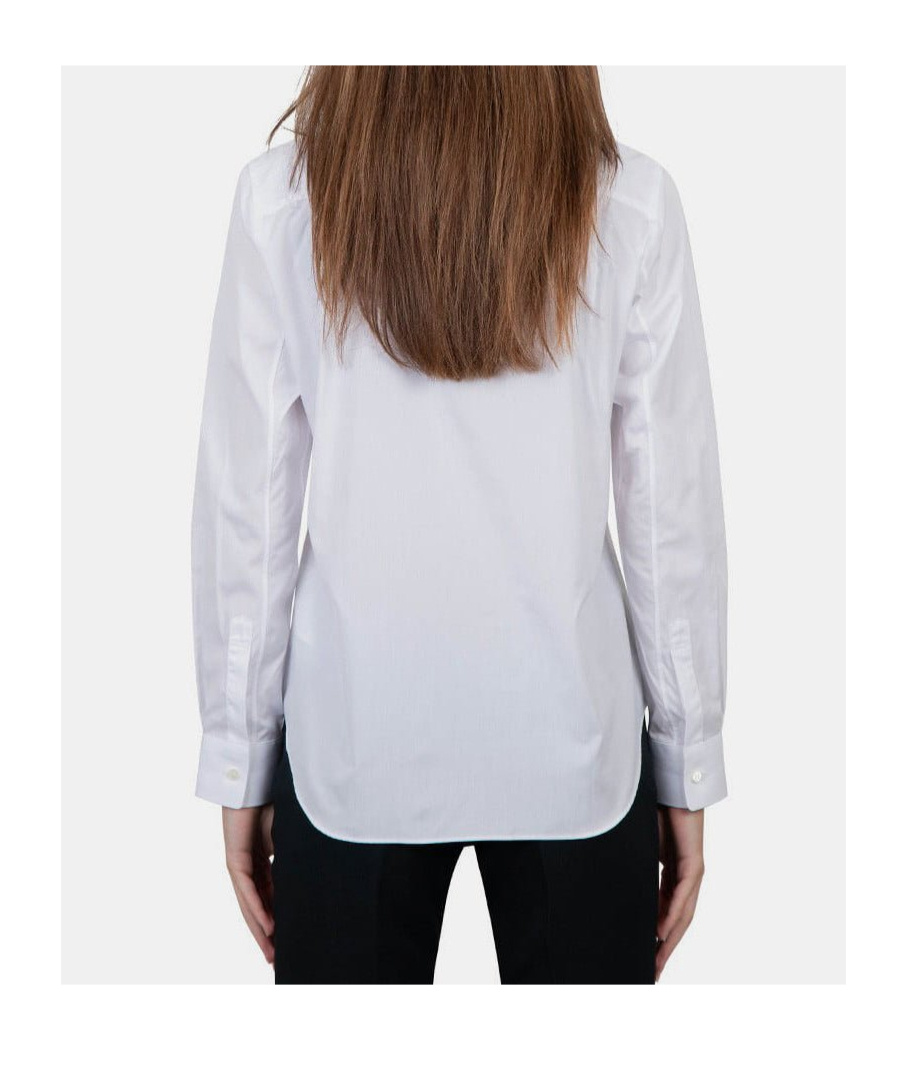 Comme Des Garçons Play Logo Shirt In White