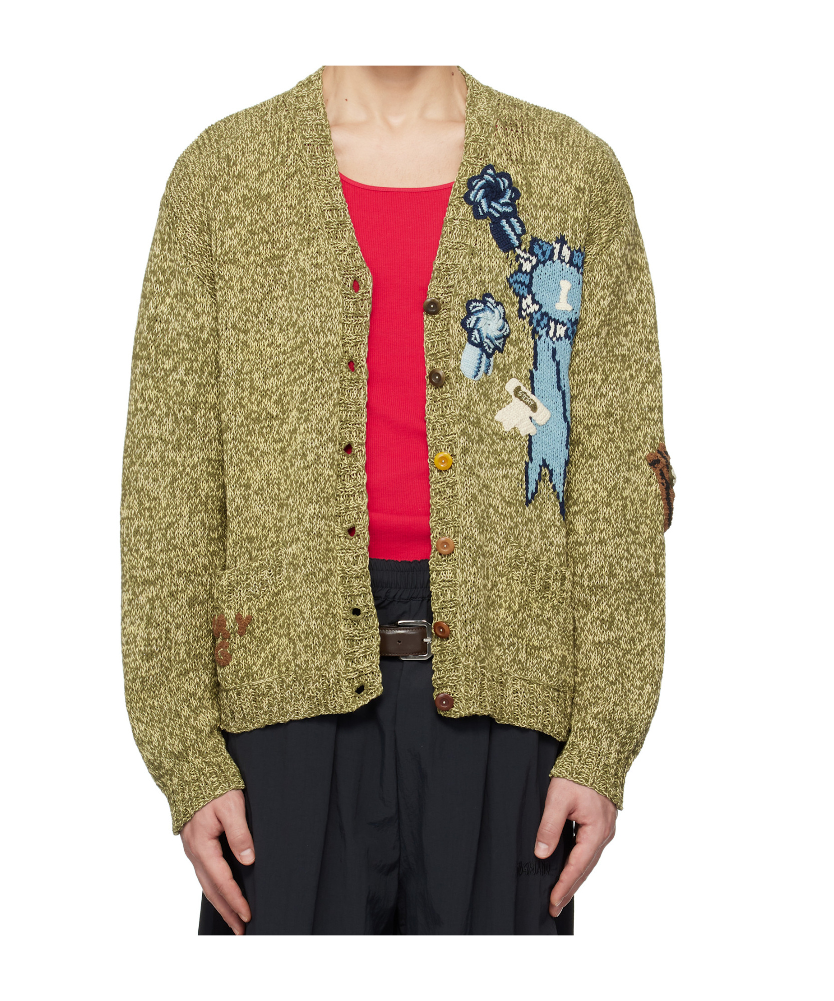 Story Mfg. Twinsun Cardigan In Green
