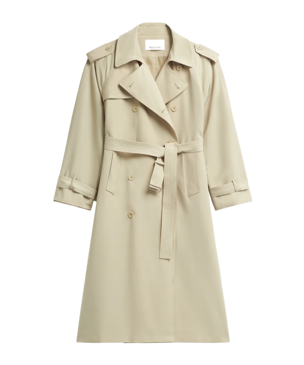 THE FRANKIE SHOP VEYRON TRENCH COAT