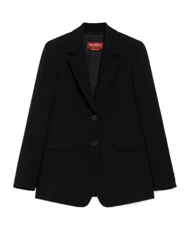 Max Mara Tailored Suit Jacket Front Pockets