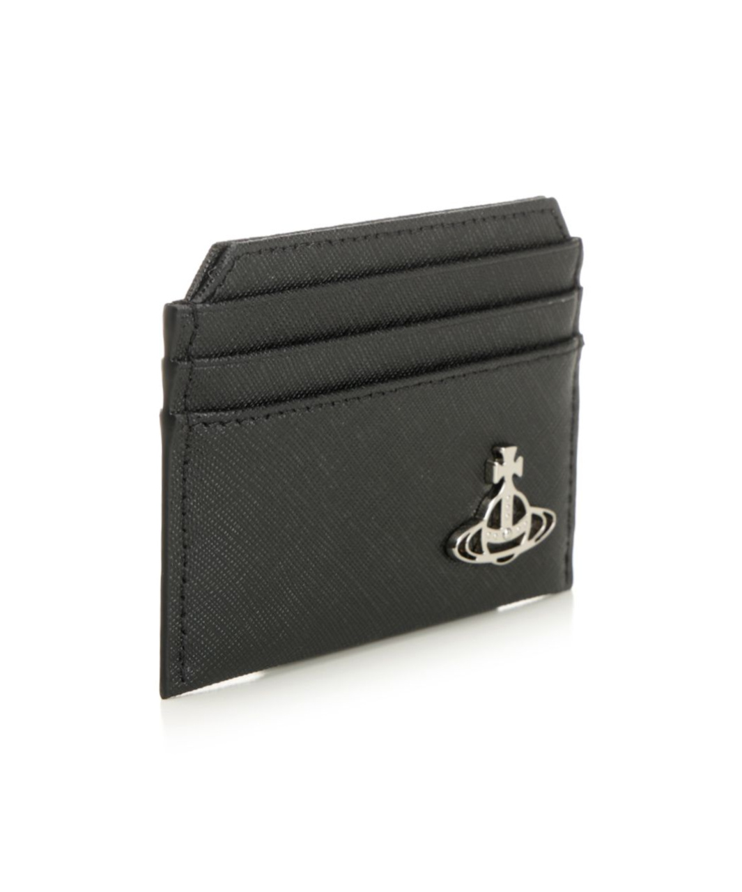 Vivienne Westwood Orb Card Holder In Black