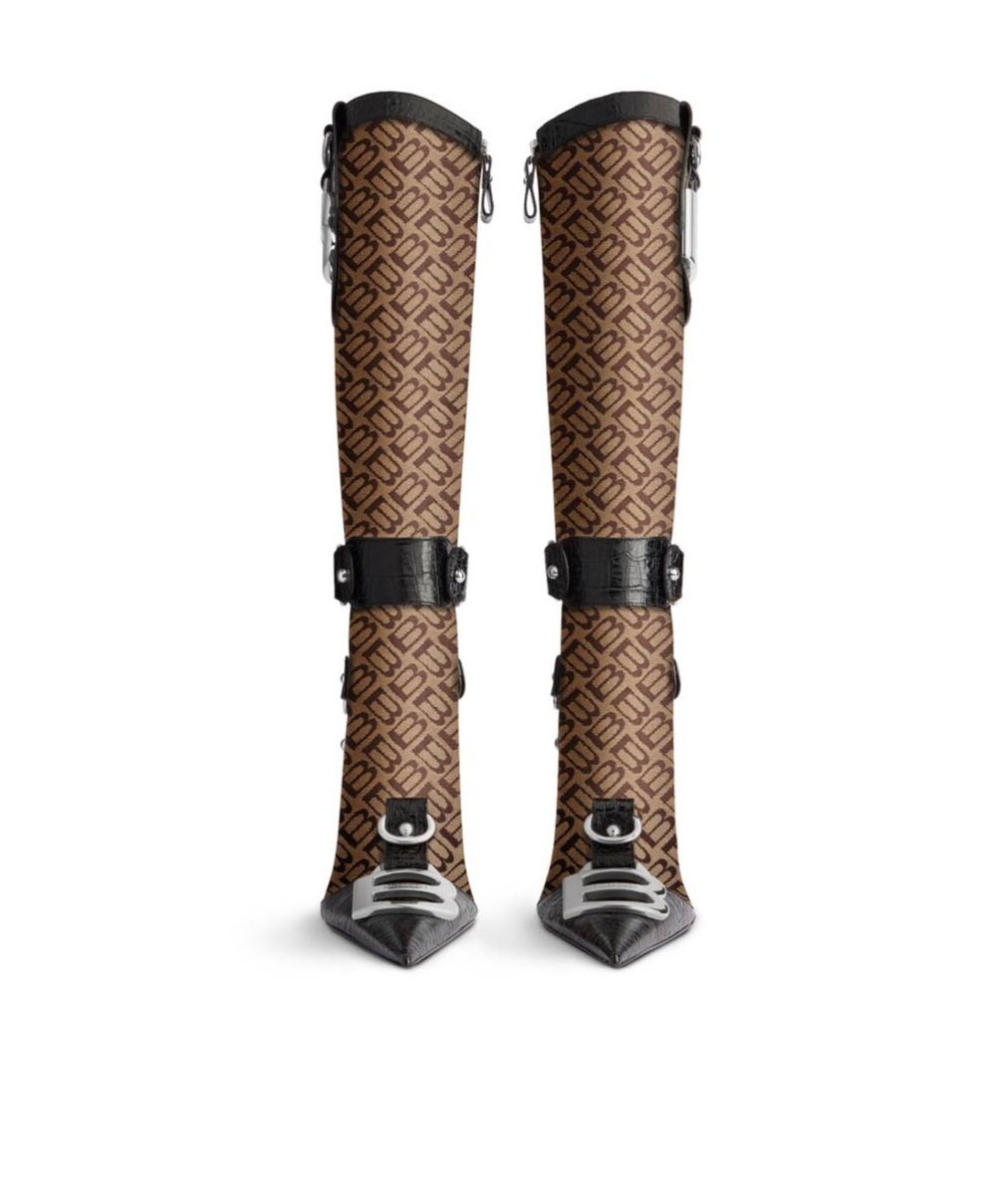 Balenciaga Essex Pointed Boots In Multicolor