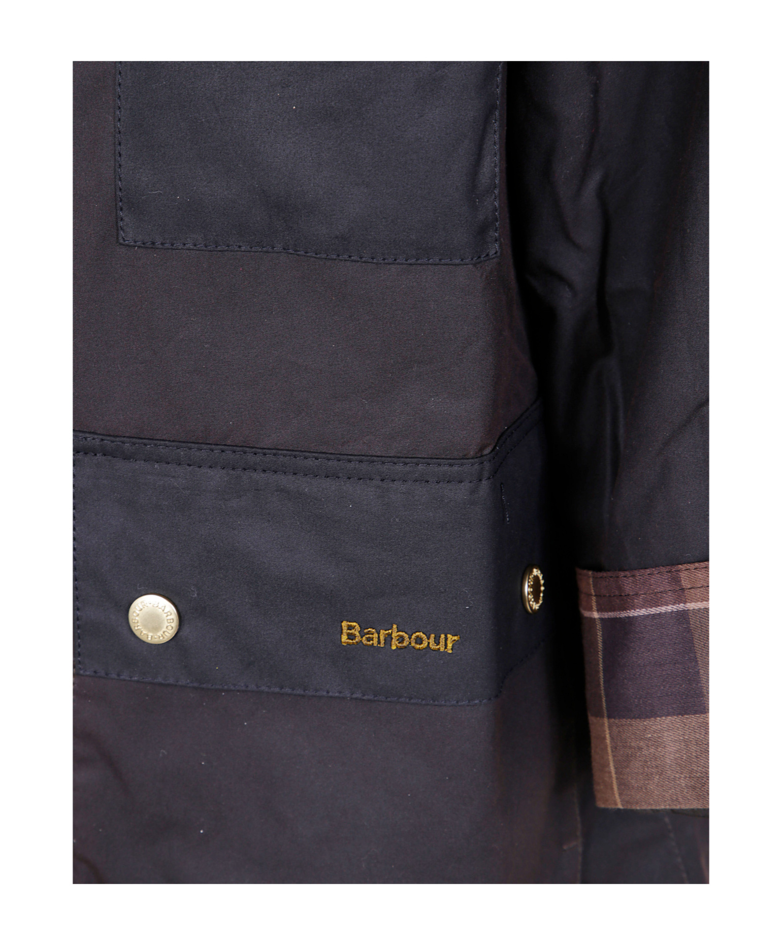 Barbour Long Sleeve Casual Jacket In Black