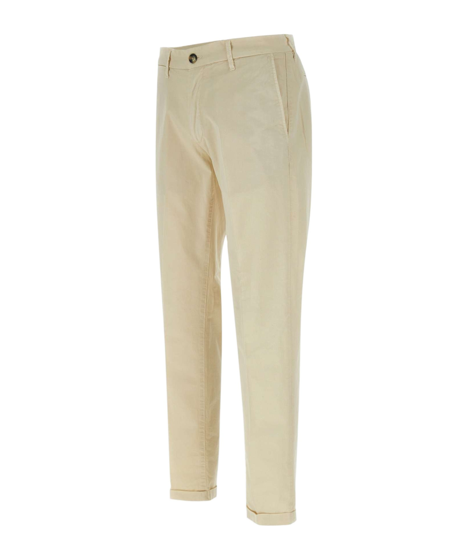 Re-hash Belt-loop Casual Pants In Nude