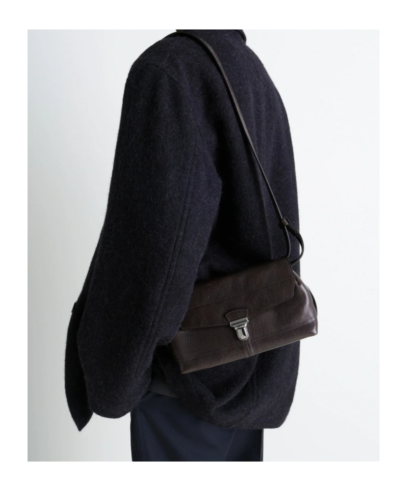 Lemaire Small Gear Bag In Brown