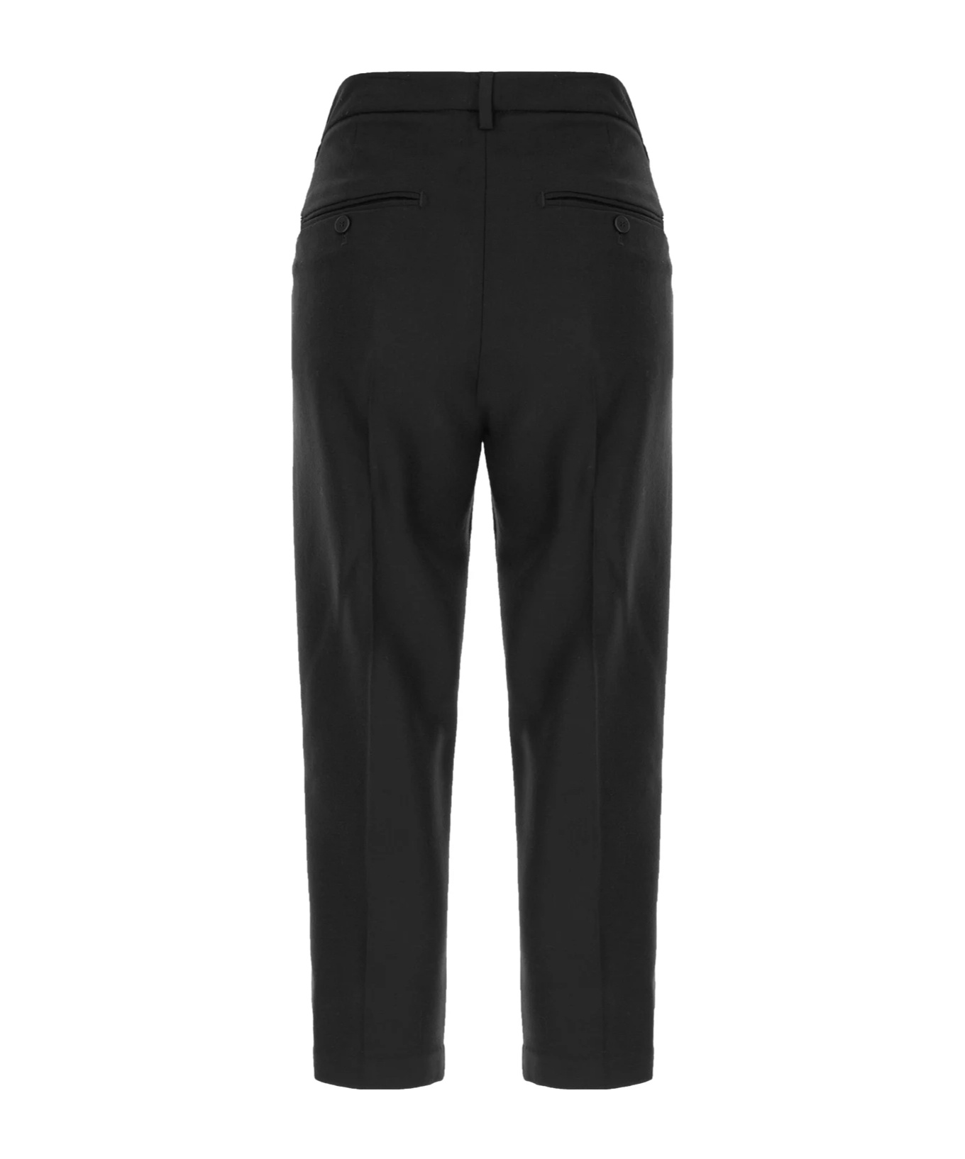 Dondup Trousers With Pockets And Belt Loops In Black