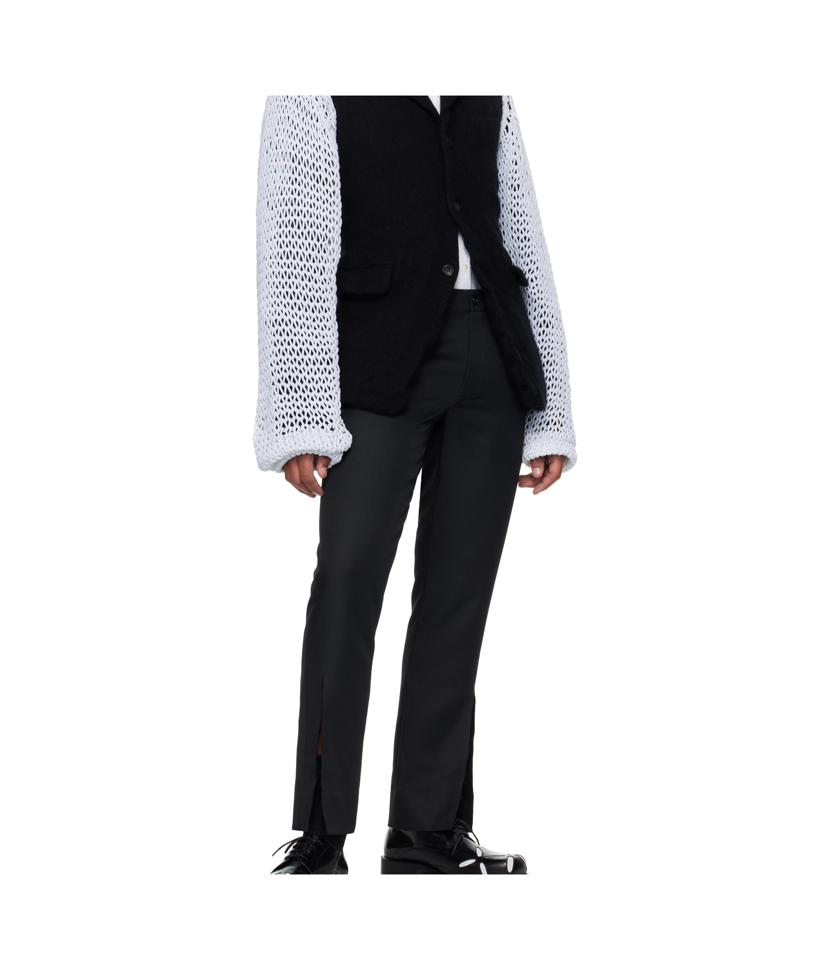 COMME DES GARÇONS BELT LOOPS SLACKS