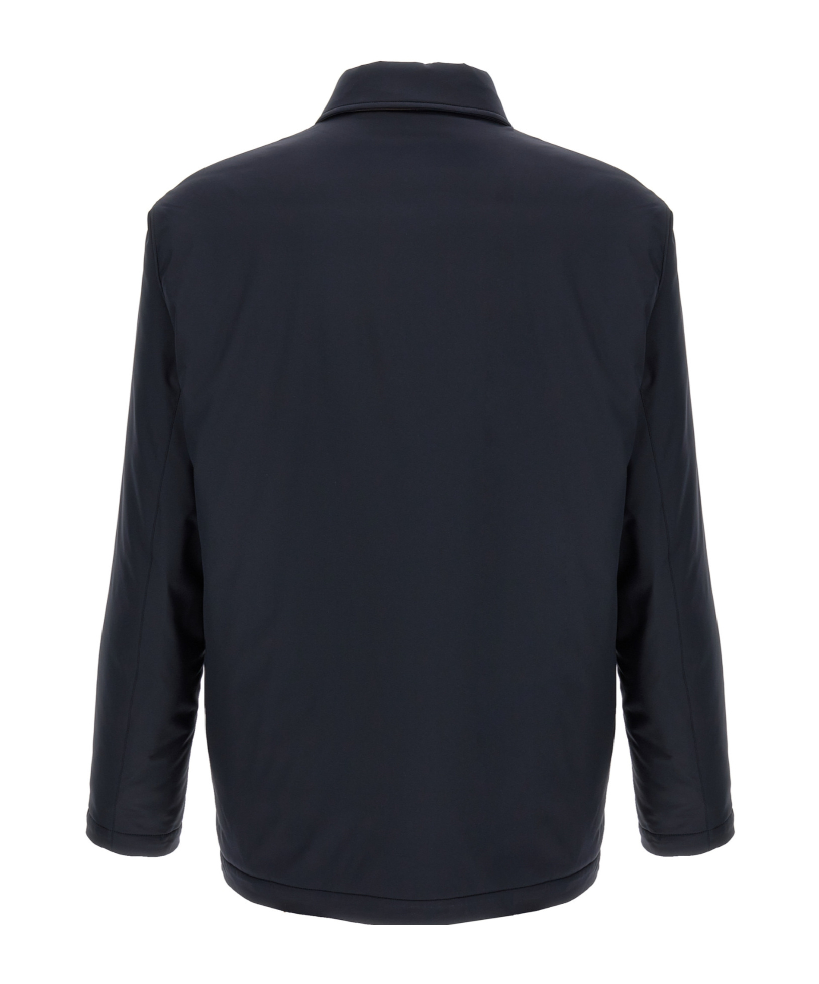 Shop Kiton Padded Overshirt
