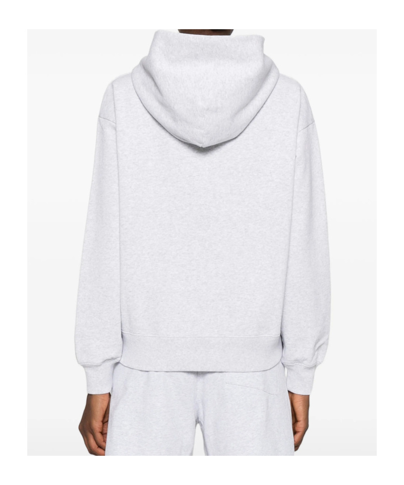 Sporty And Rich California Emblem Zip-up Hoodie In Gray