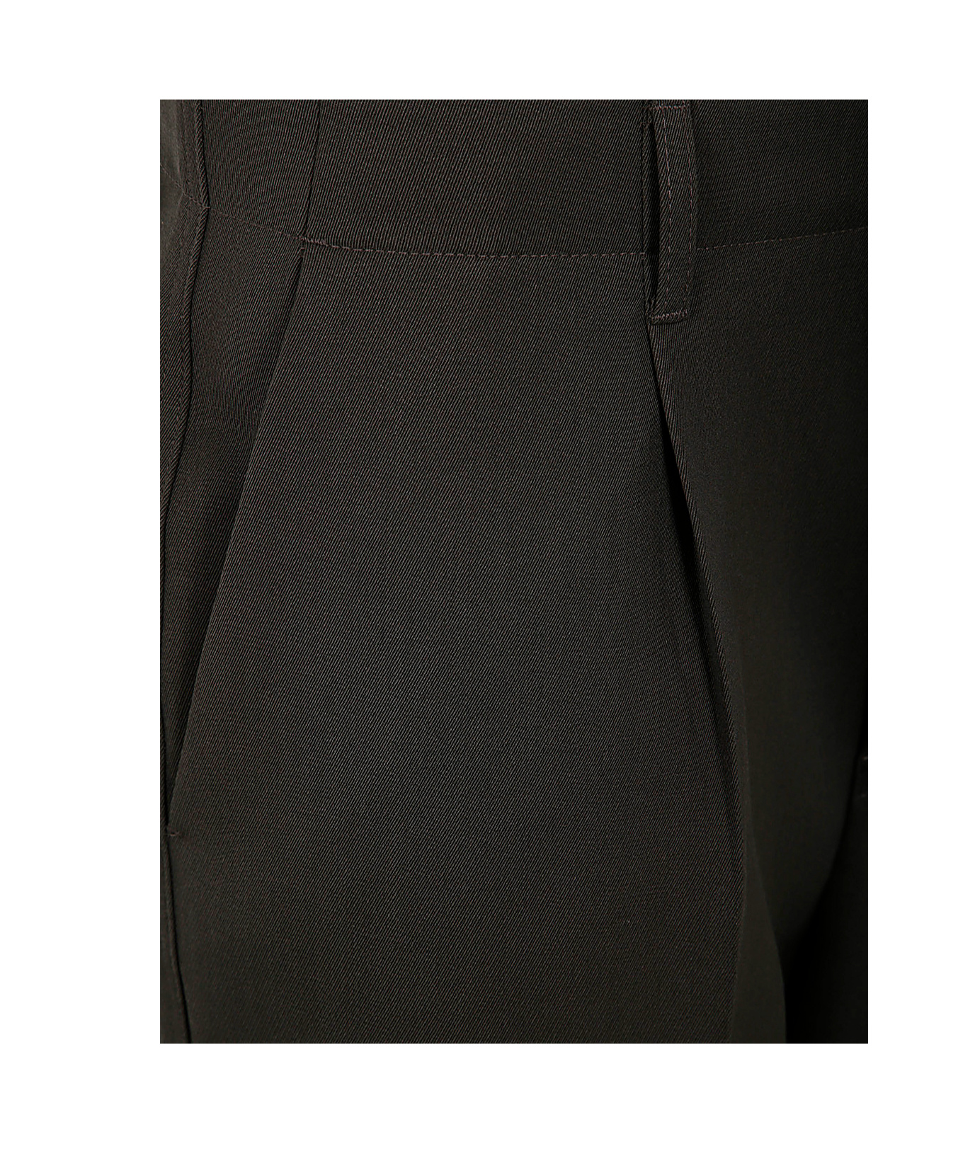 Shop Zegna Pleat Detailed Tapered Pants In Black