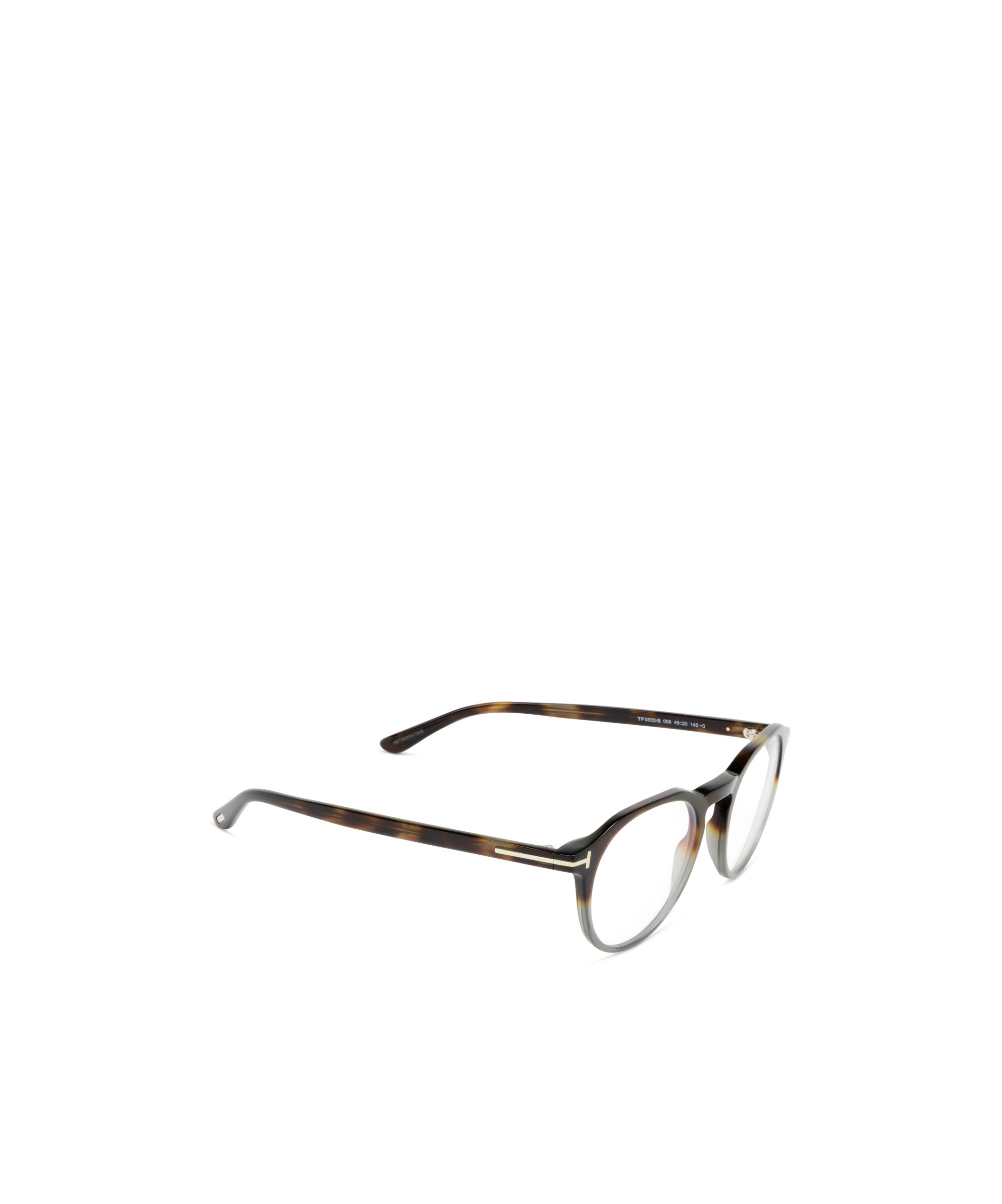 Tom Ford Eyewear Round Frame Glasses In Brown