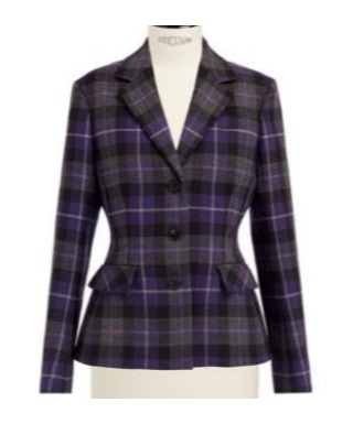 Dior Long-sleeved Checked Casual Jacket In Black
