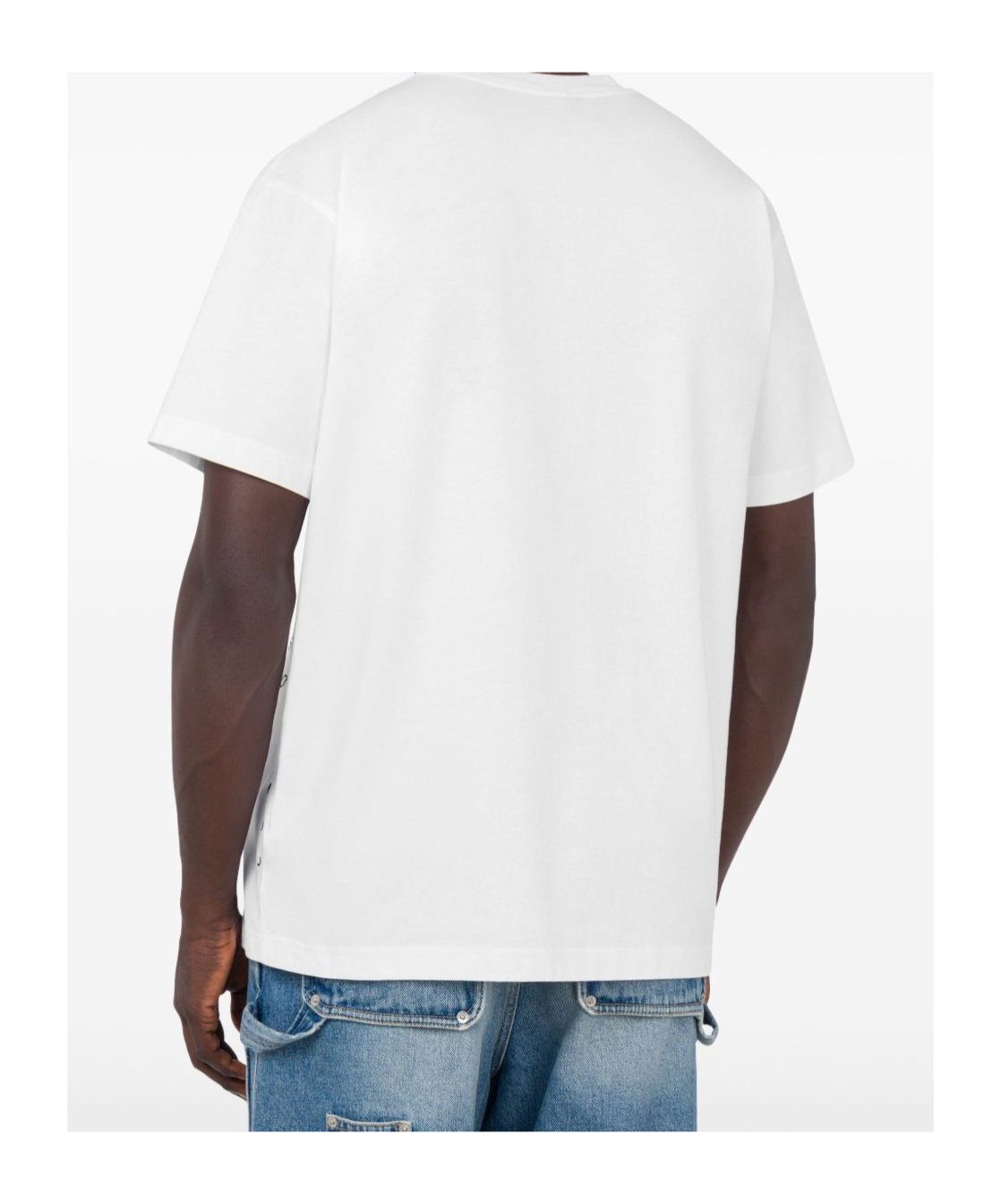 Moschino T-shirt With Lettering Print In White