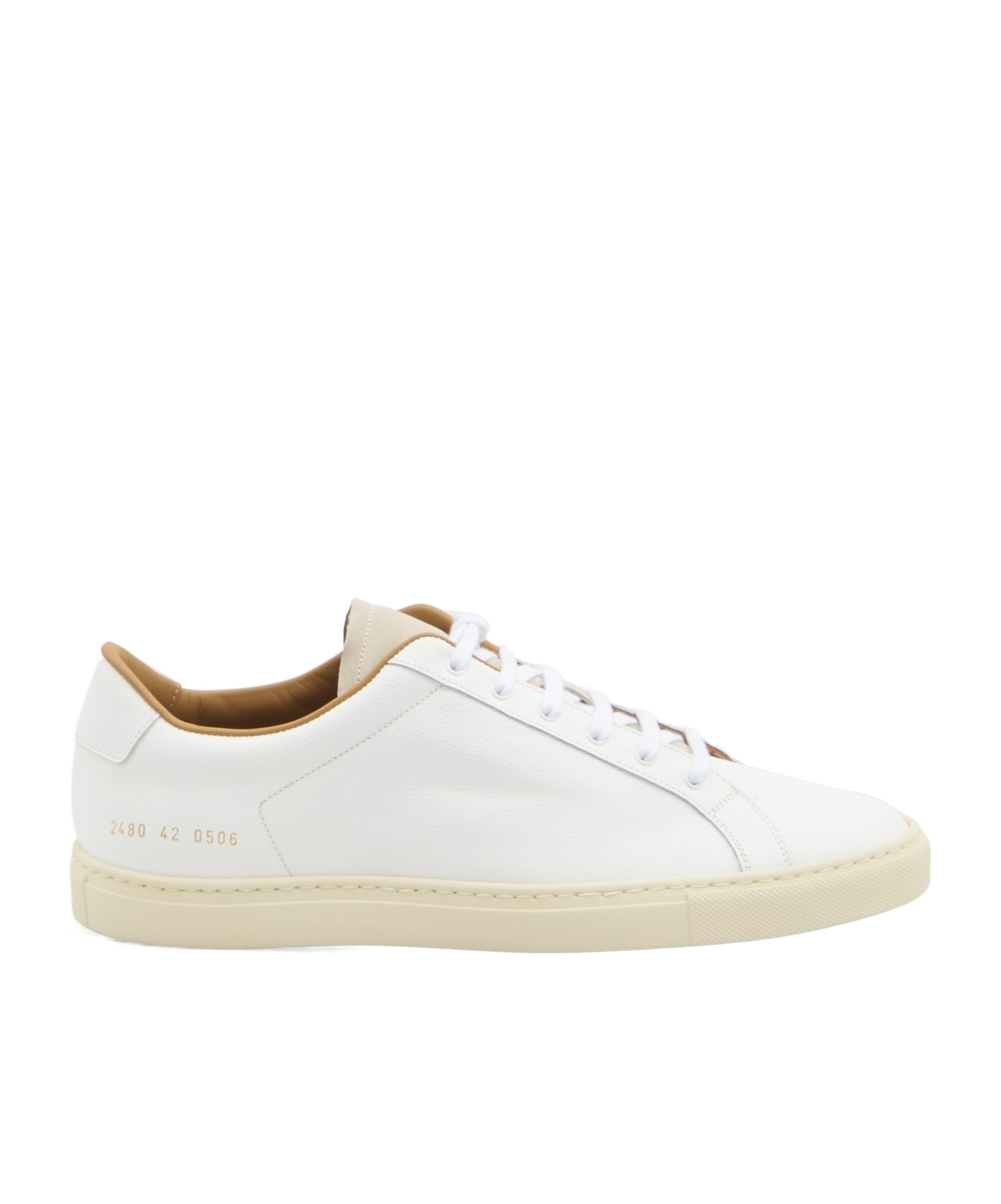 Common Projects Retro Low Trainers In White