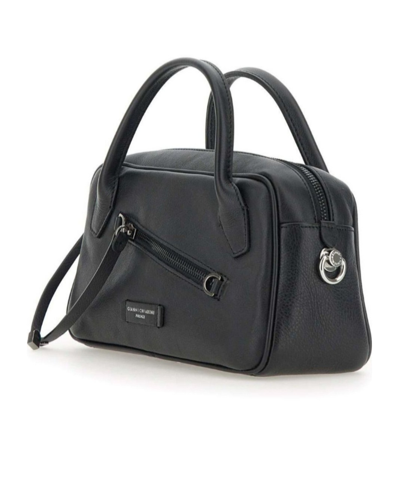 Gianni Chiarini Cindy Top Handle Bag In Black