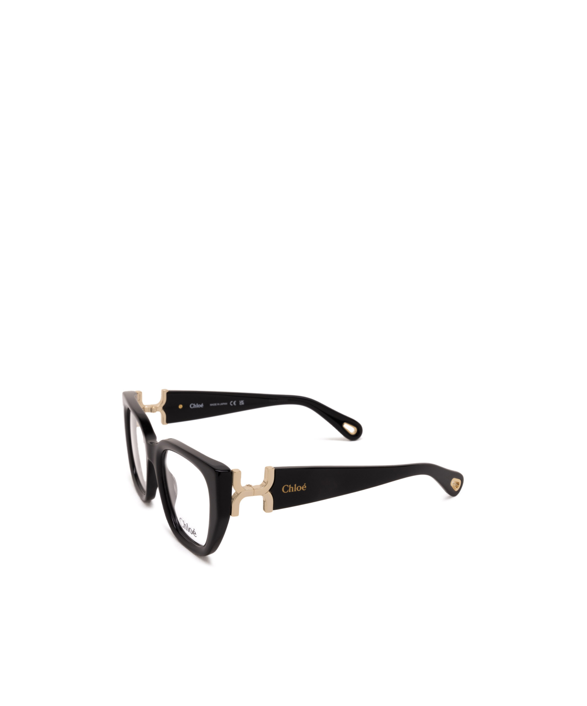 Chloé Eyewear Cat-eye Glasses In Black